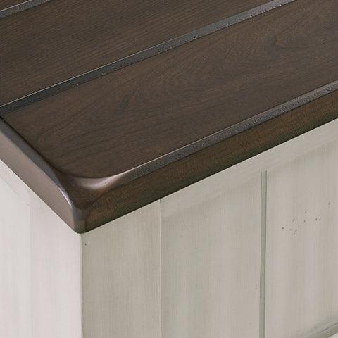 Darborn Gray/Brown Chairside End Table - Image 7
