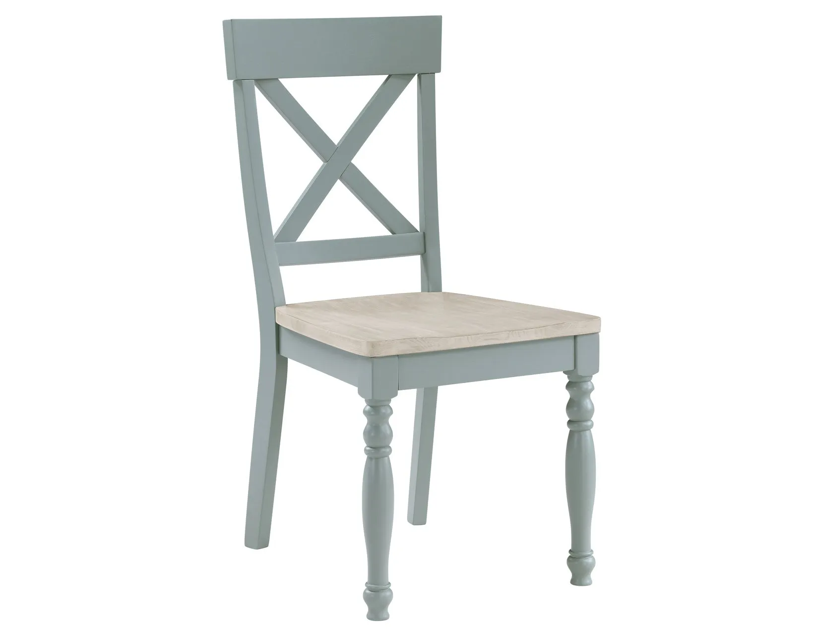 Darcy Mint Green/Natural Round Dining Room Set - Image 10