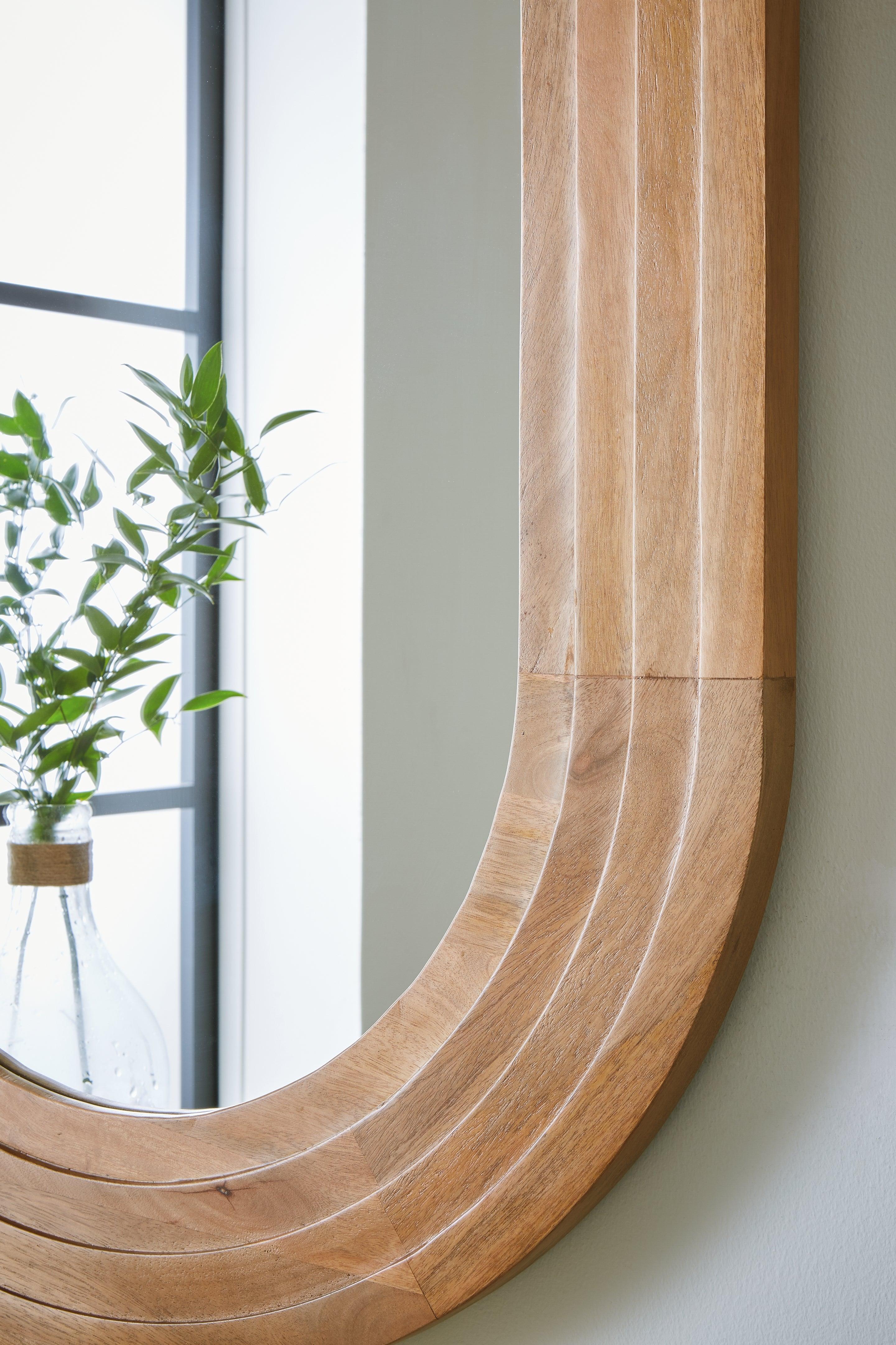 Daverly Brown Accent Mirror - Image 2