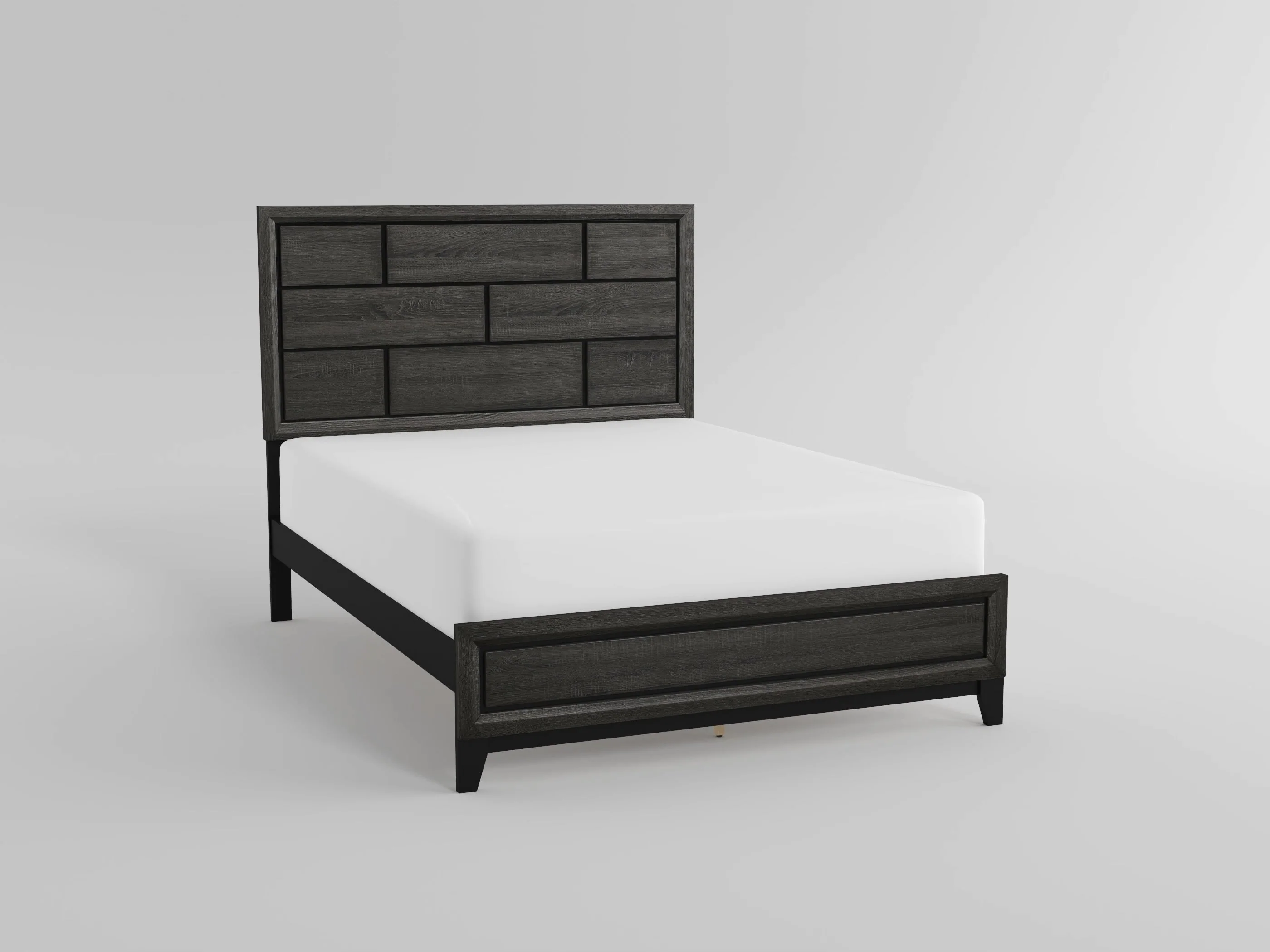 Davi Gray California King Panel Bed - Image 2