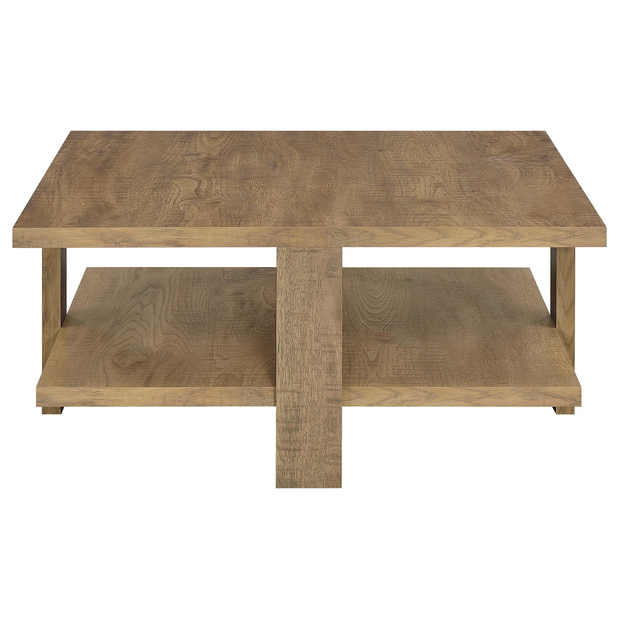 Dawn Mango Brown 3-Piece Round Coffee and End Table Set - Image 8