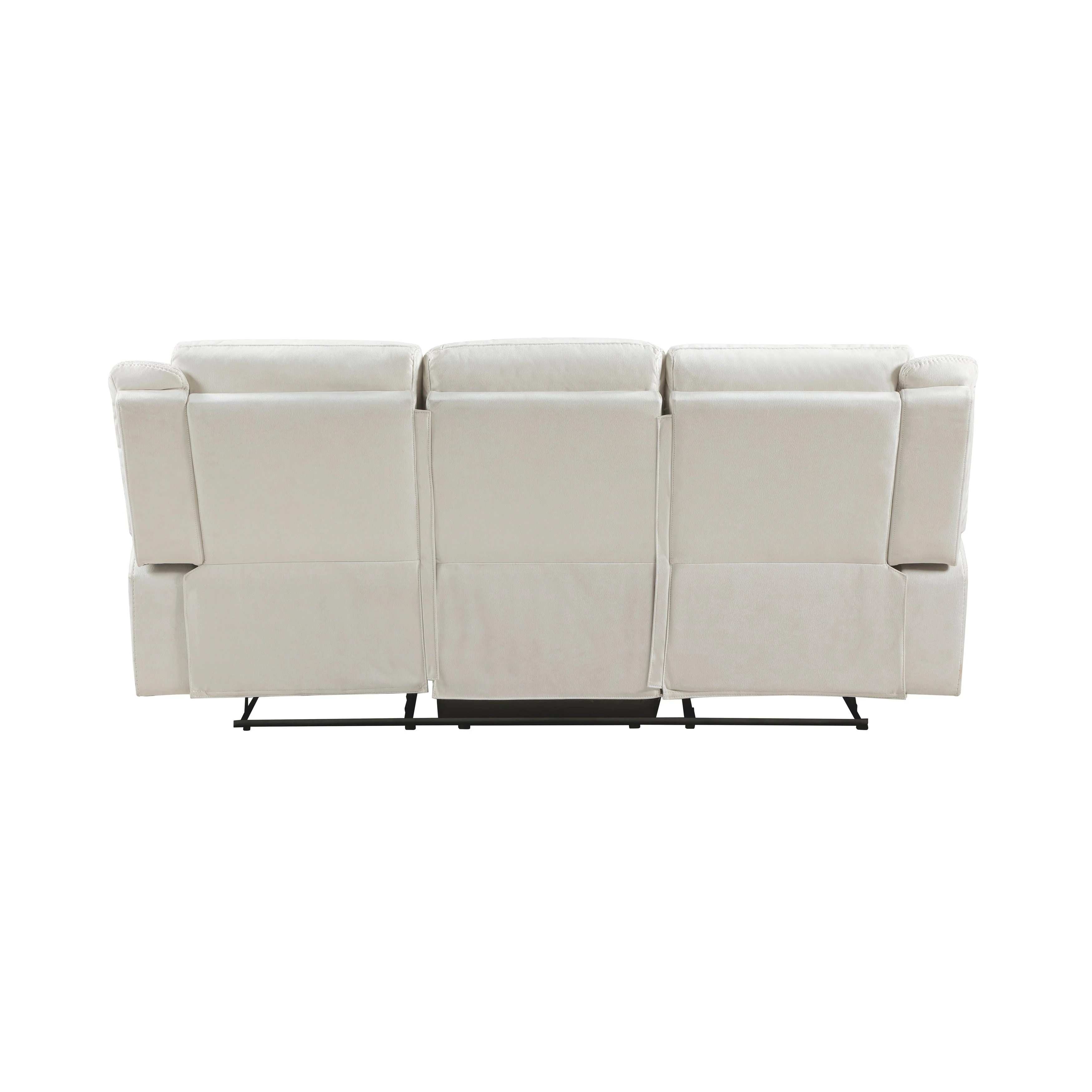 Dean Beige Double Reclining Living Room Set - Image 6