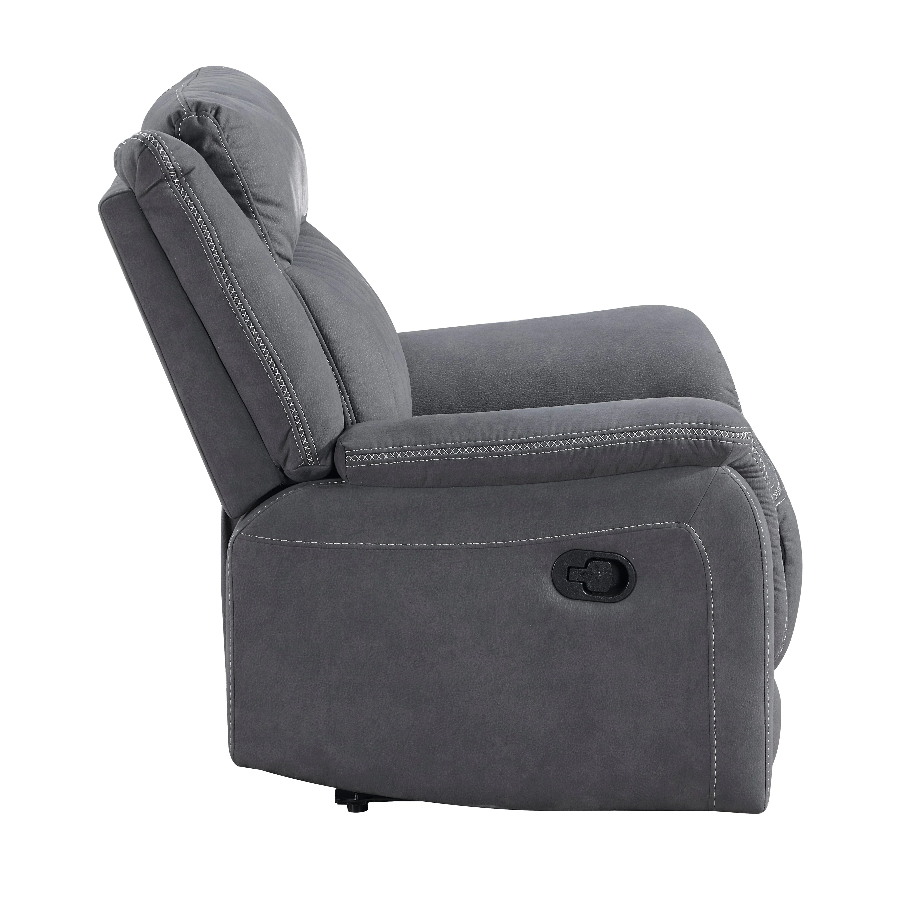 Dean Gray Double Reclining Living Room Set - Image 14