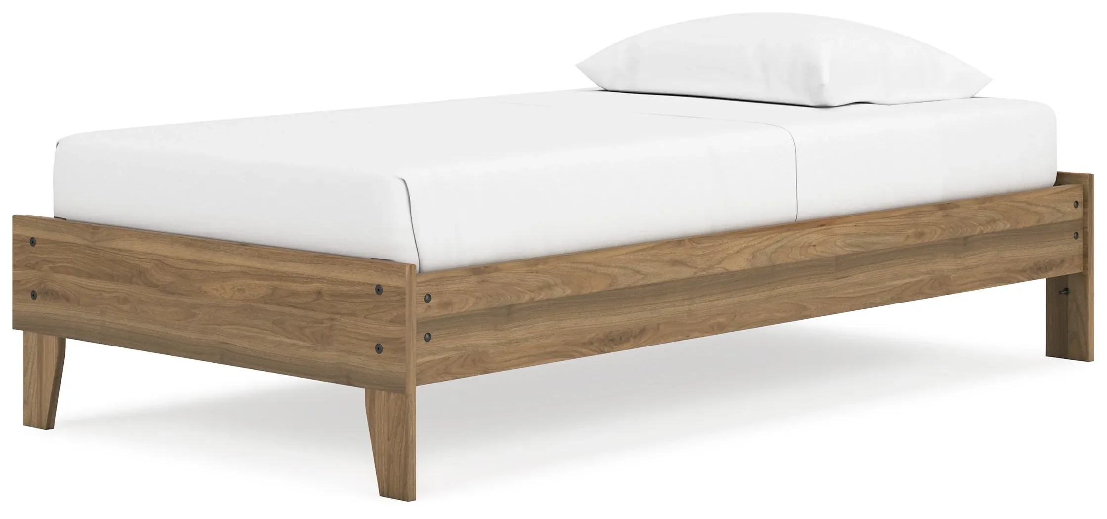 Deanlow Honey Twin Platform Base Bed - Image 5