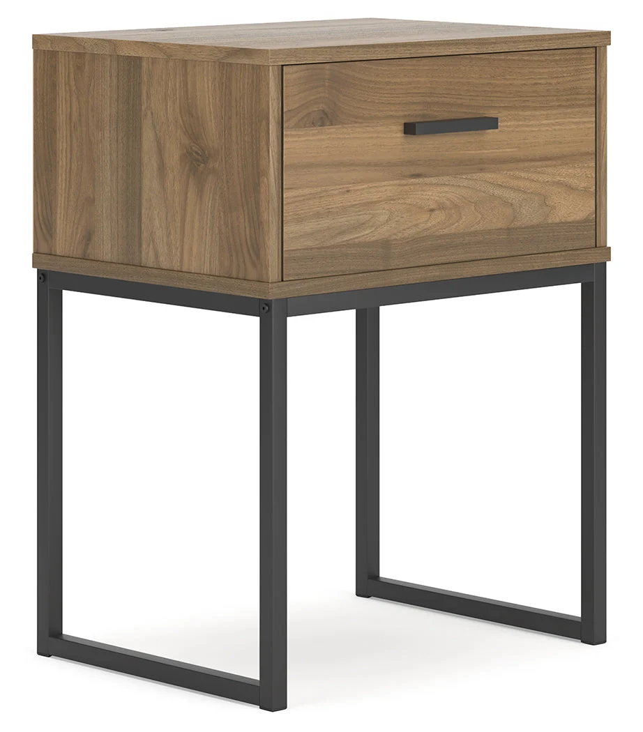 Deanlow Honey Youth Bookcase Corner Storage Bedroom Set - Image 30