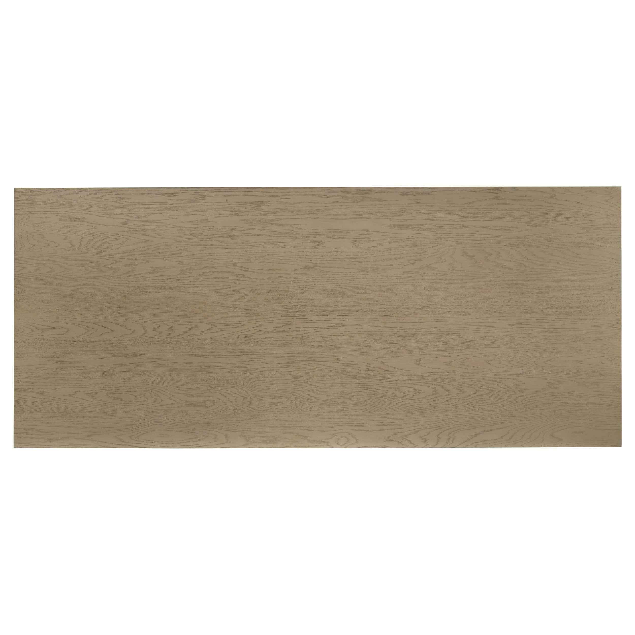 Decker Cream/Natural Oak 7-piece 82-inch Rectangular Dining Set - Image 6