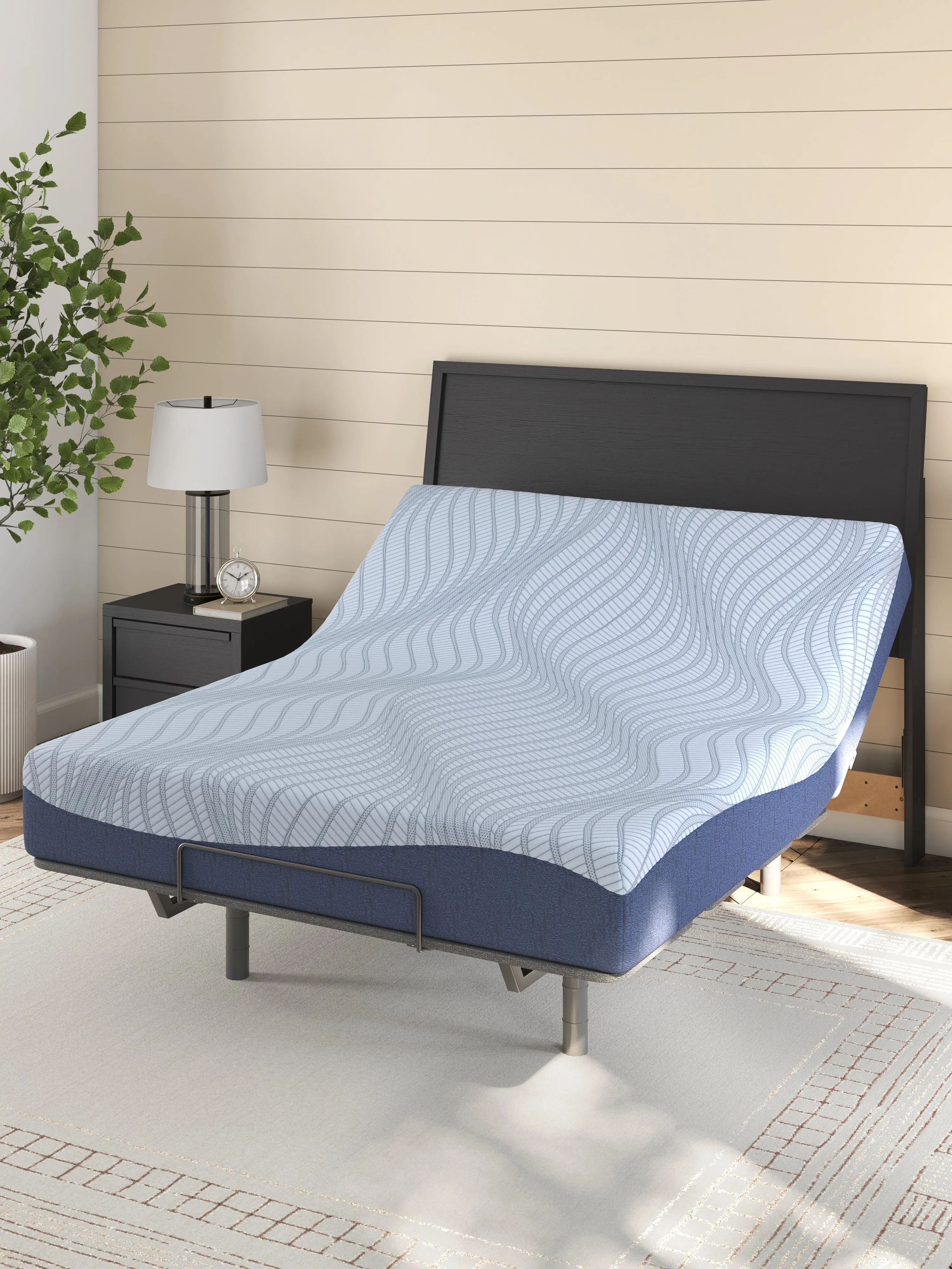 Dellyn 10 Memory Foam White King Mattress - Image 6