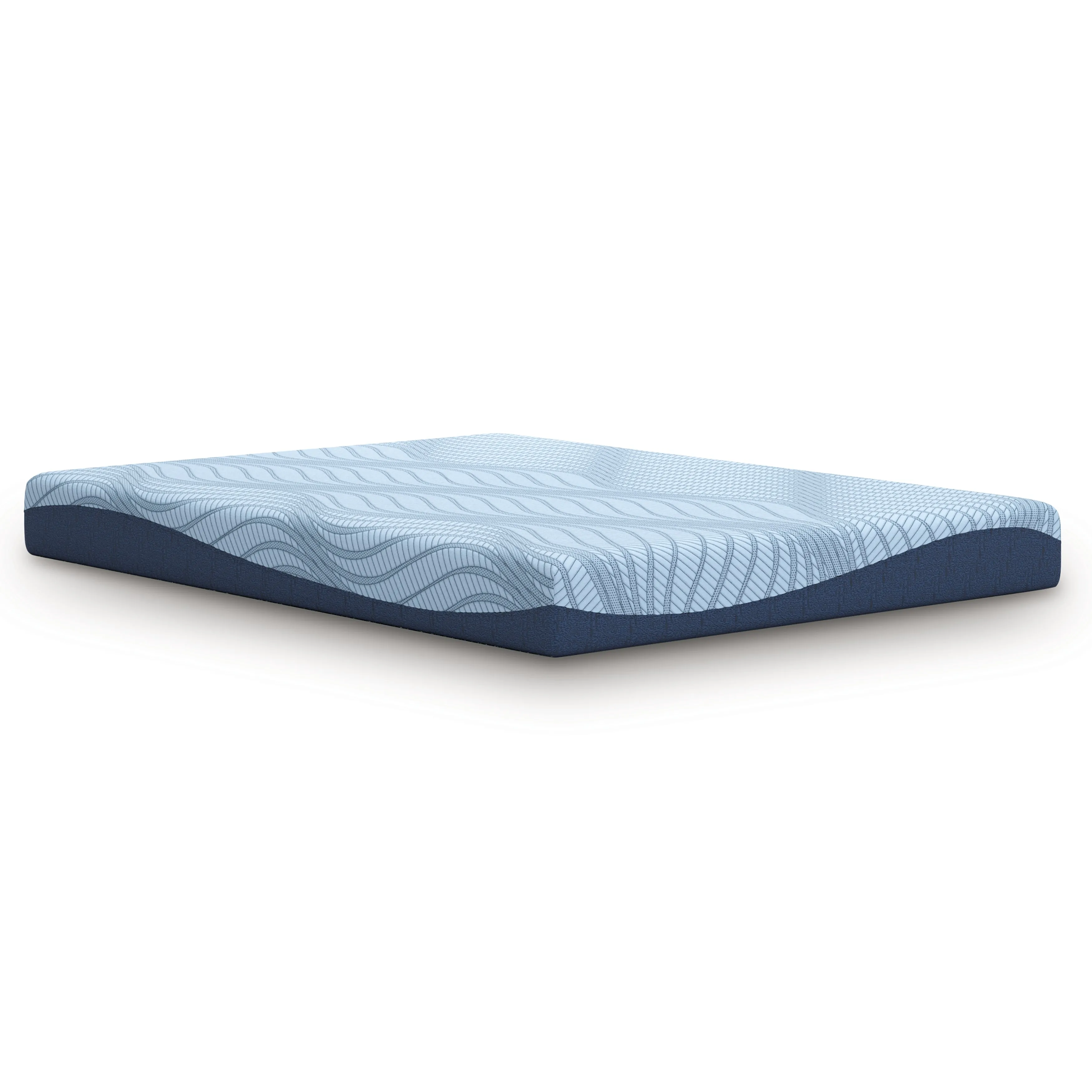 Dellyn 8 Memory Foam White California King Mattress - Image 3