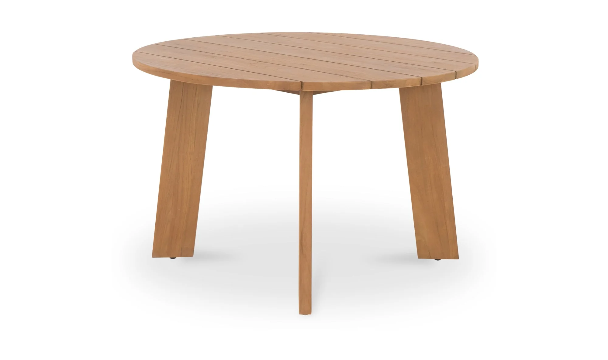 Delta Round Outdoor Dining Table Natural - Image 3
