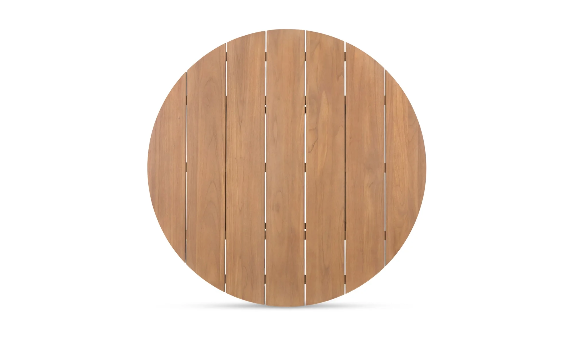 Delta Round Outdoor Dining Table Natural - Image 4
