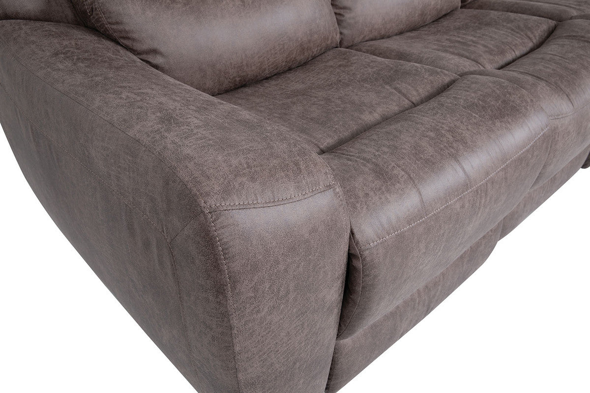 Demetrius Brown Power Sofa & Loveseat - Image 3