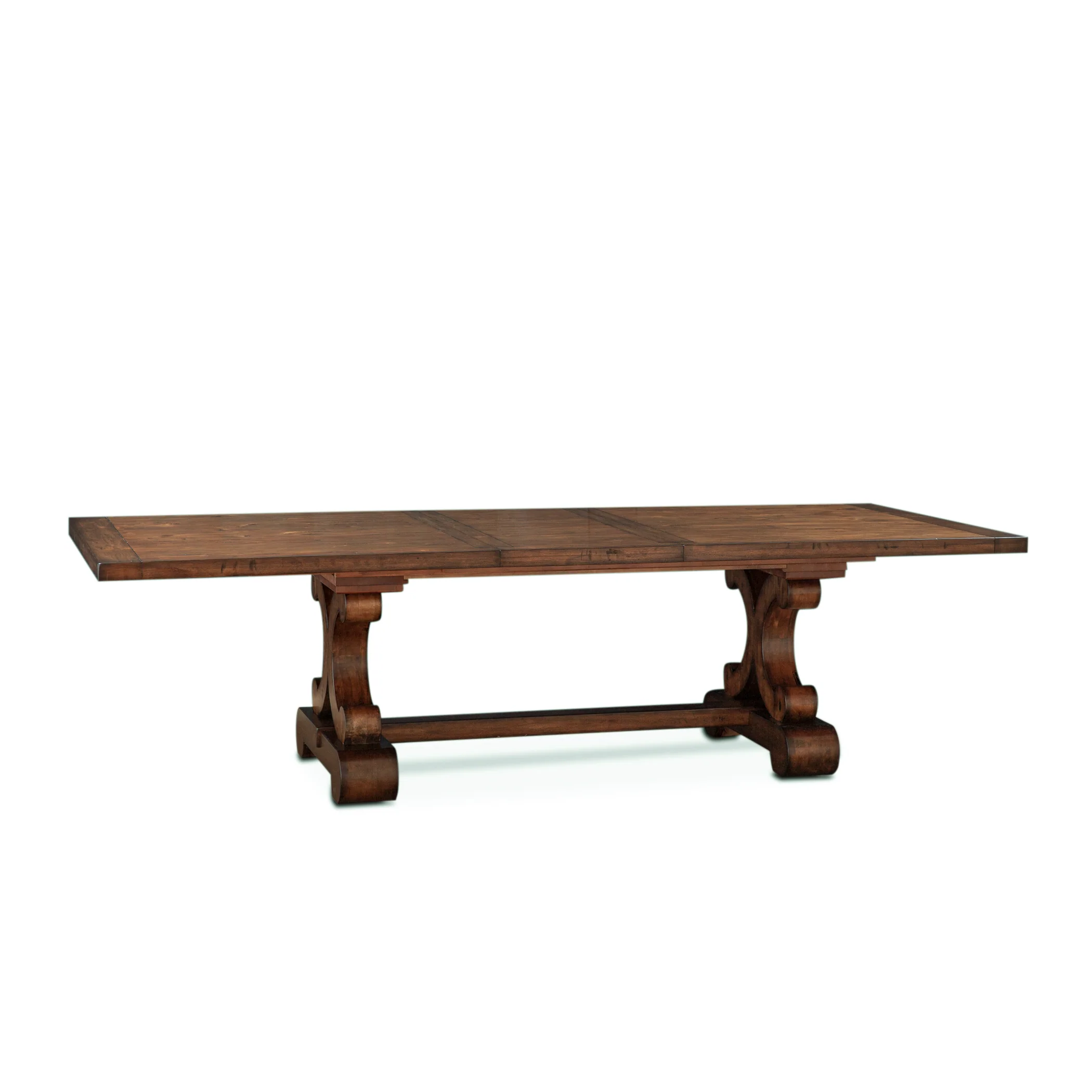Grassroots Maxwell 88"-110" Extension Table in Chestnut - Image 8
