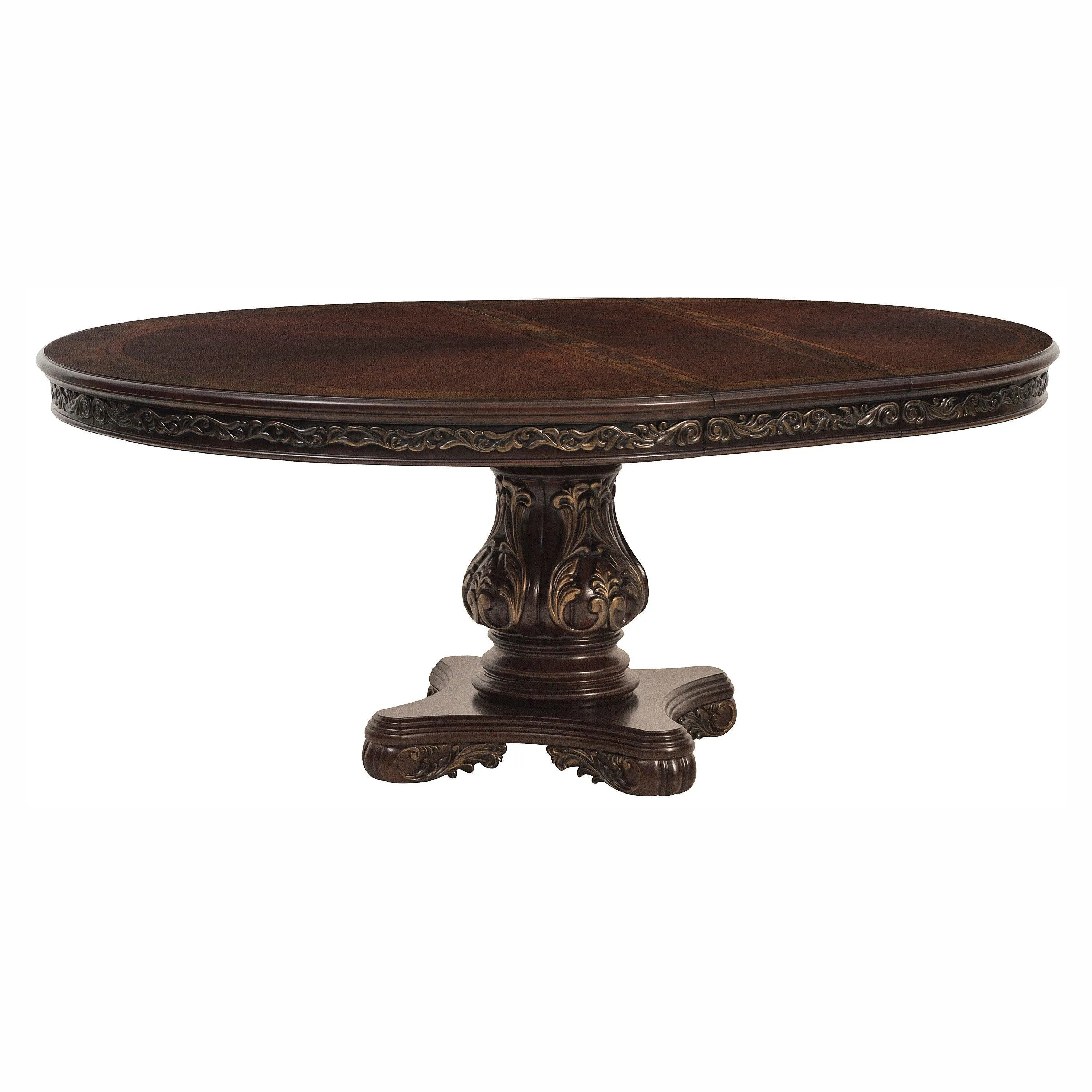 Deryn Park Cherry Extendable Round/Oval Dining Table - Image 3