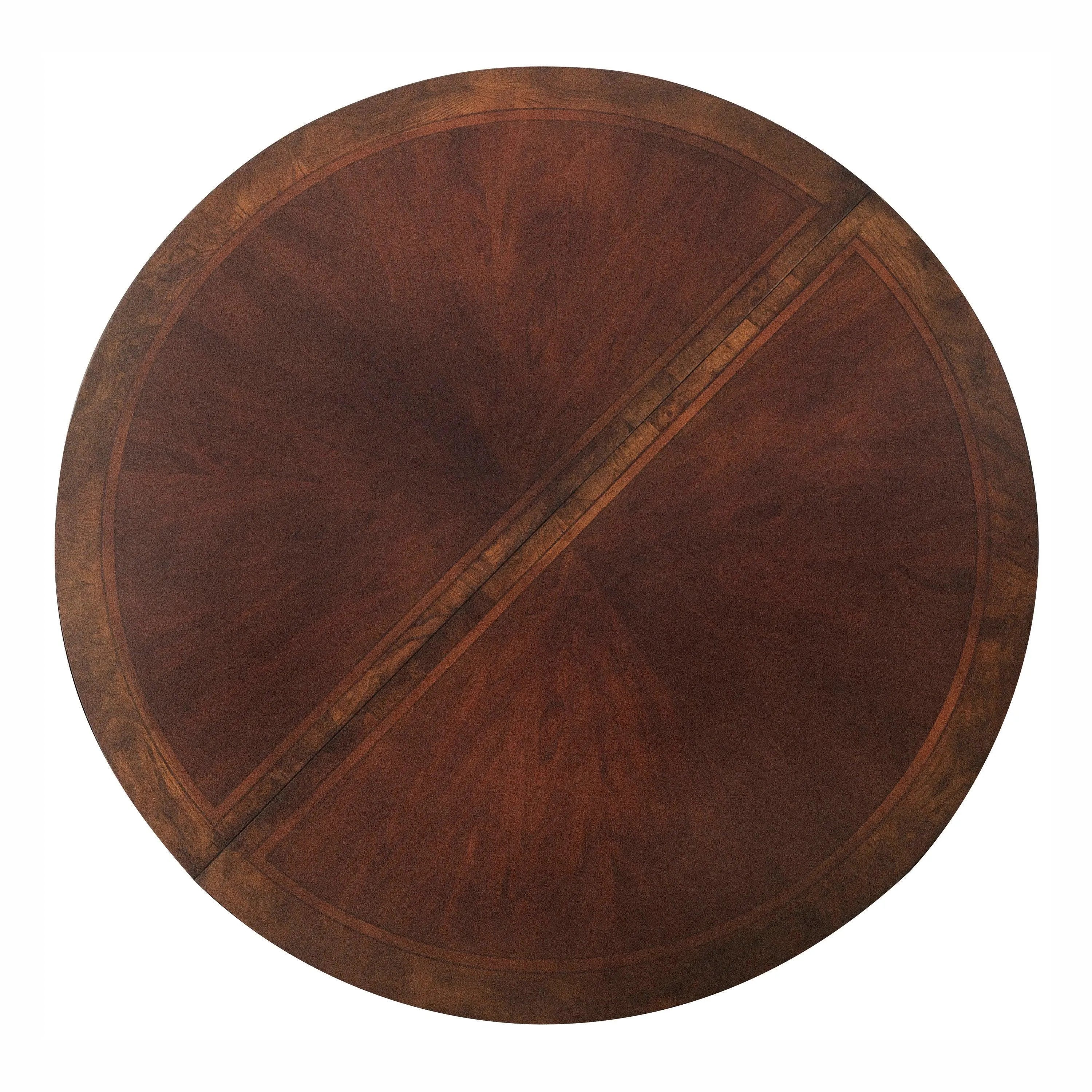 Deryn Park Cherry Extendable Round/Oval Dining Table - Image 4