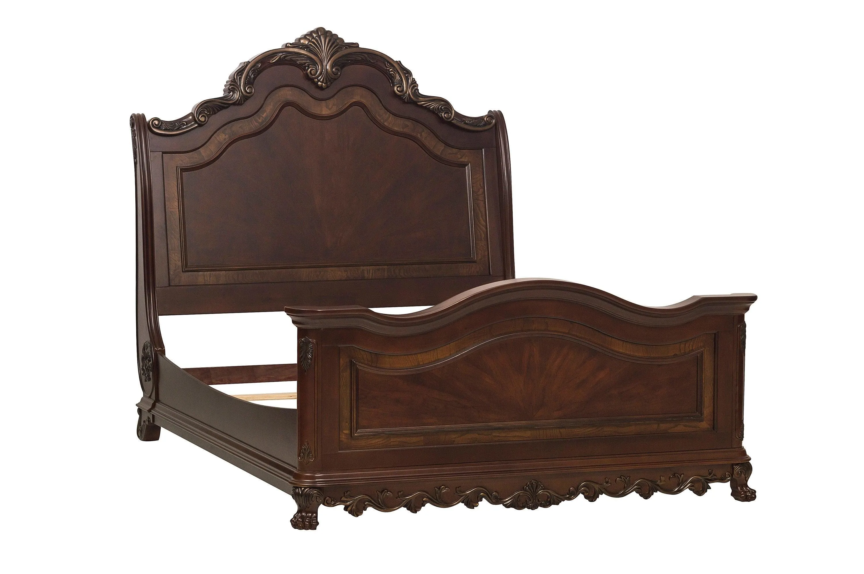 Deryn Park Cherry Queen Sleigh Bed - Image 3