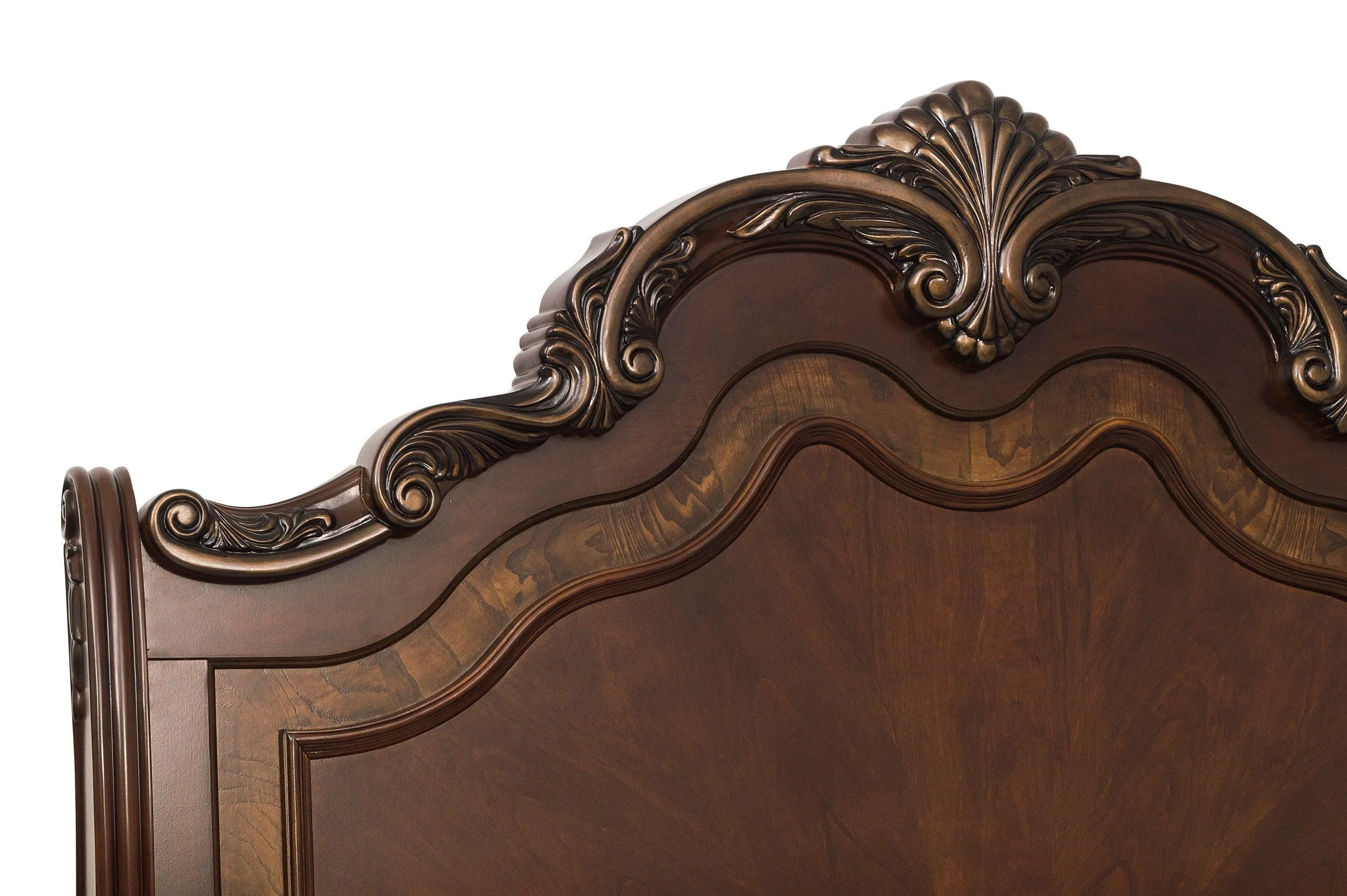 Deryn Park Cherry Sleigh Bedroom Set - Image 5