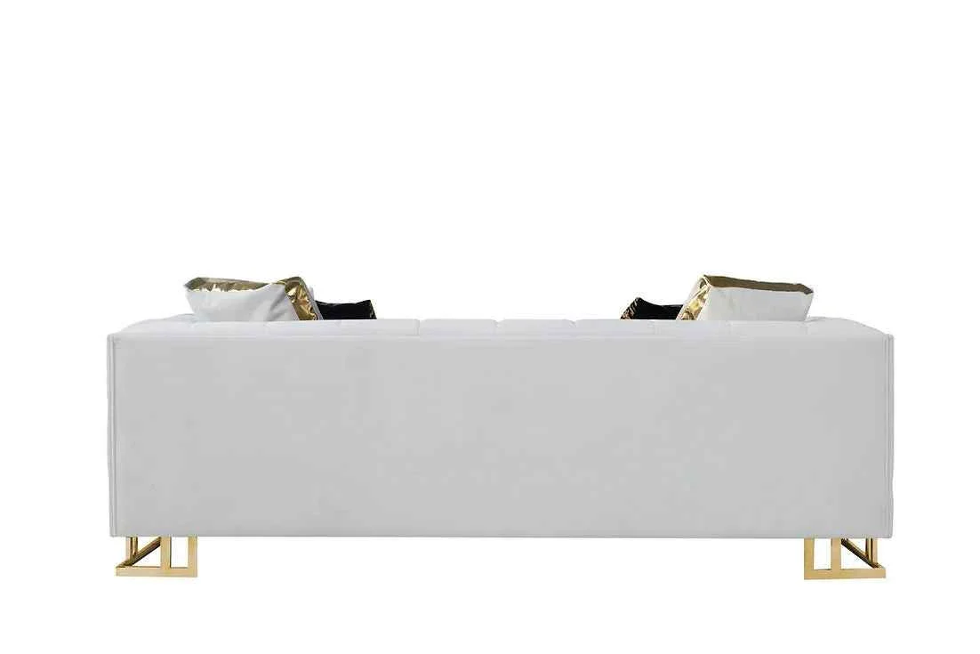 Designer Off-White Living Room Set - Image 8