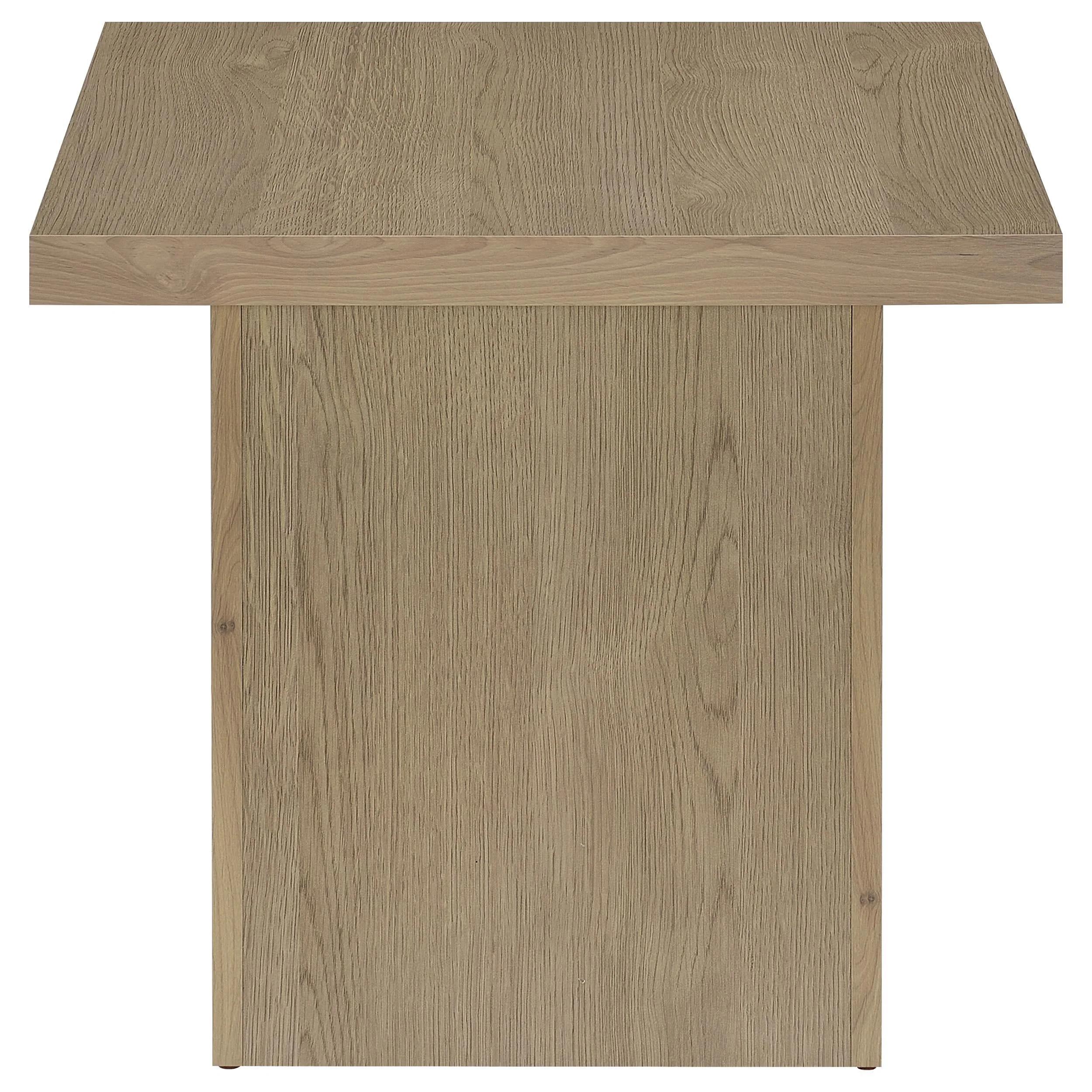 Devar Latte 2-Piece Square Cocktail Coffee End Table Set - Image 5
