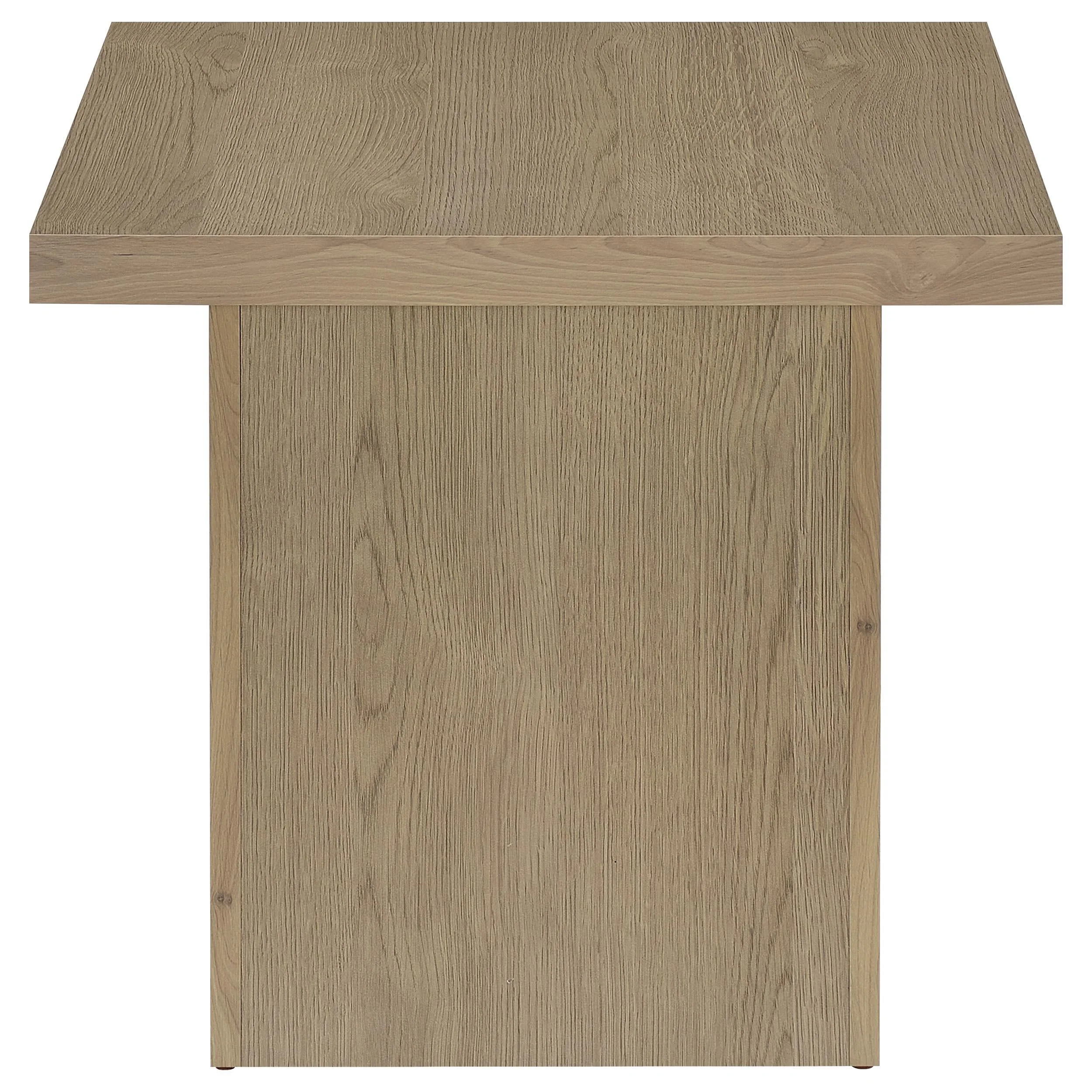 Devar Latte Square Engineered Wood Side End Table - Image 6