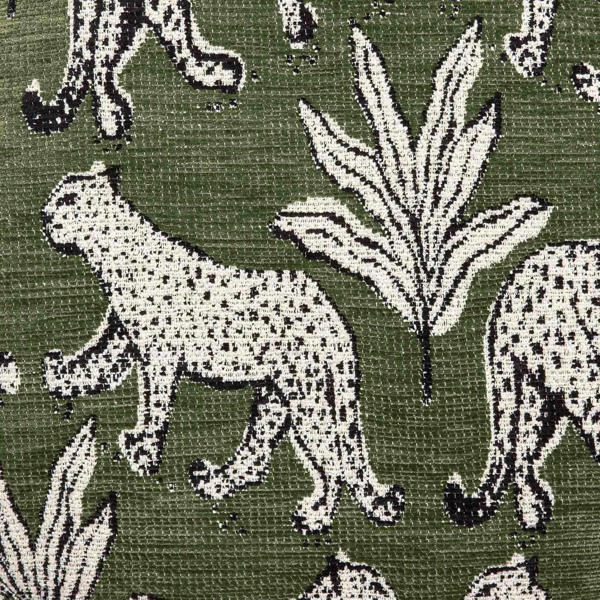 Dex Leopard Jacquard Ottoman - Image 13