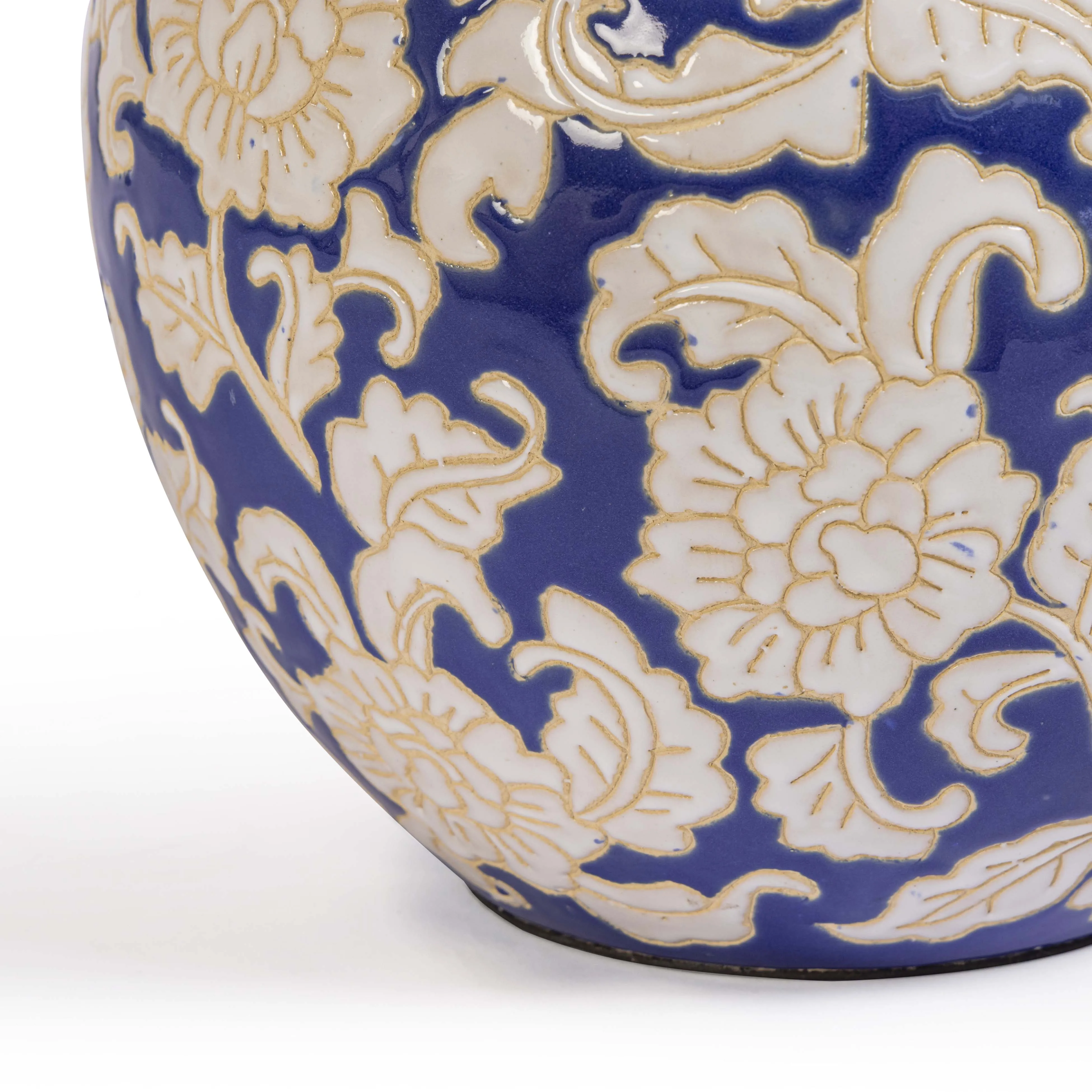 Diana Blue & White Table Lamp - Image 5
