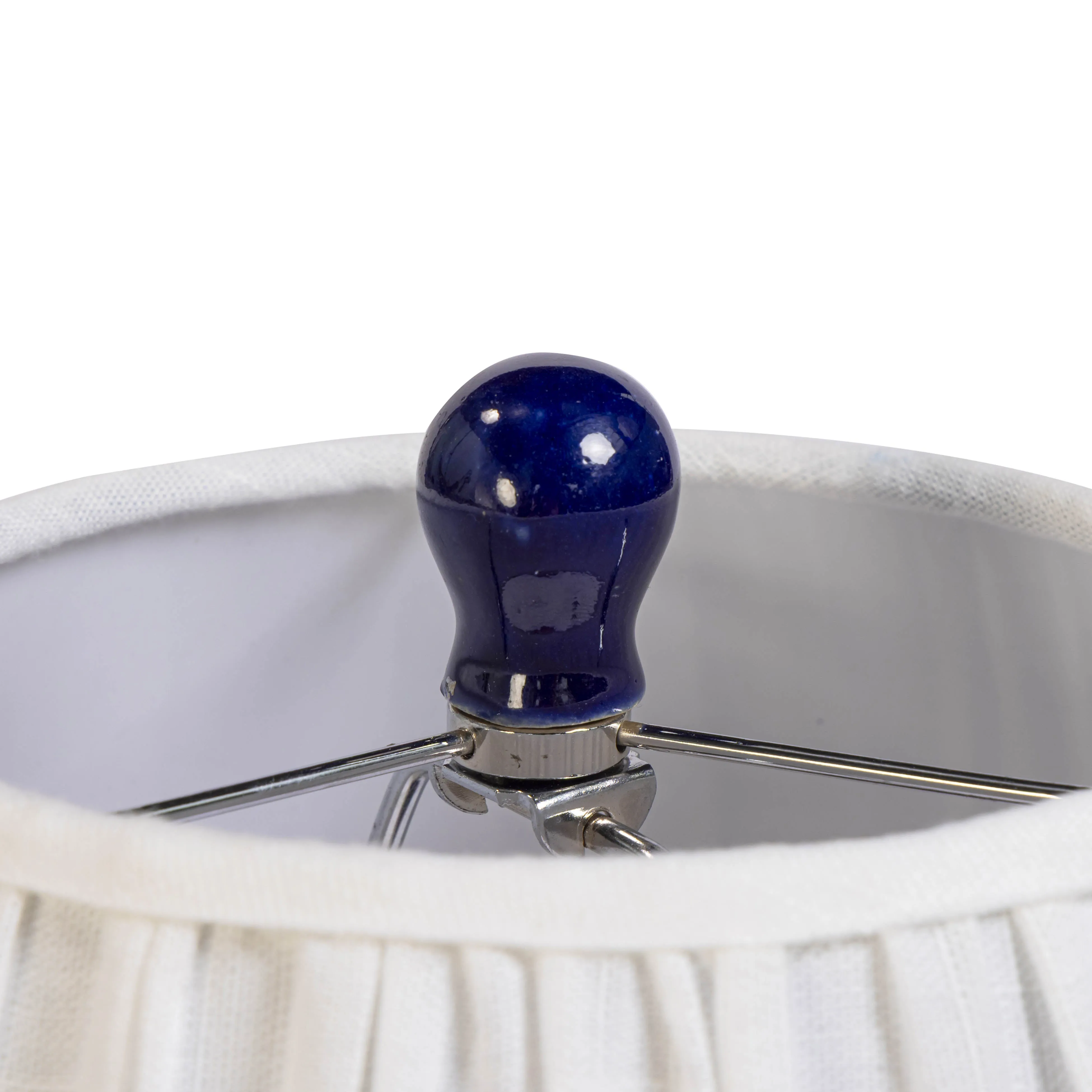 Diana Blue & White Table Lamp - Image 6