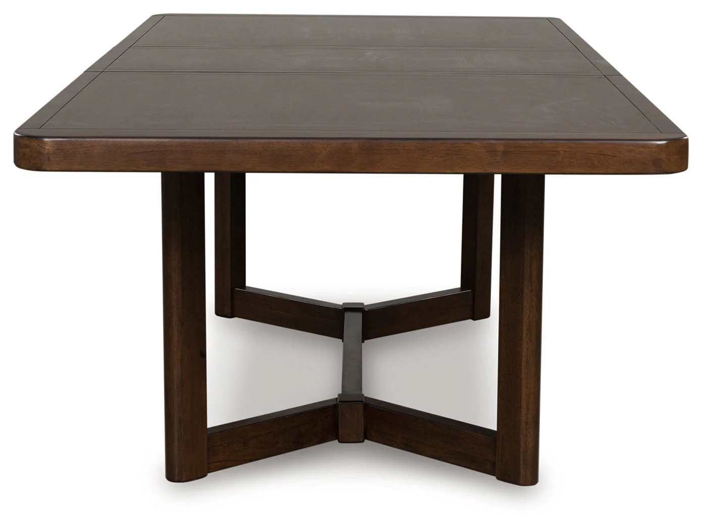 Dilenno Dark Brown 7-Piece Rectangular Dining Set - Image 8