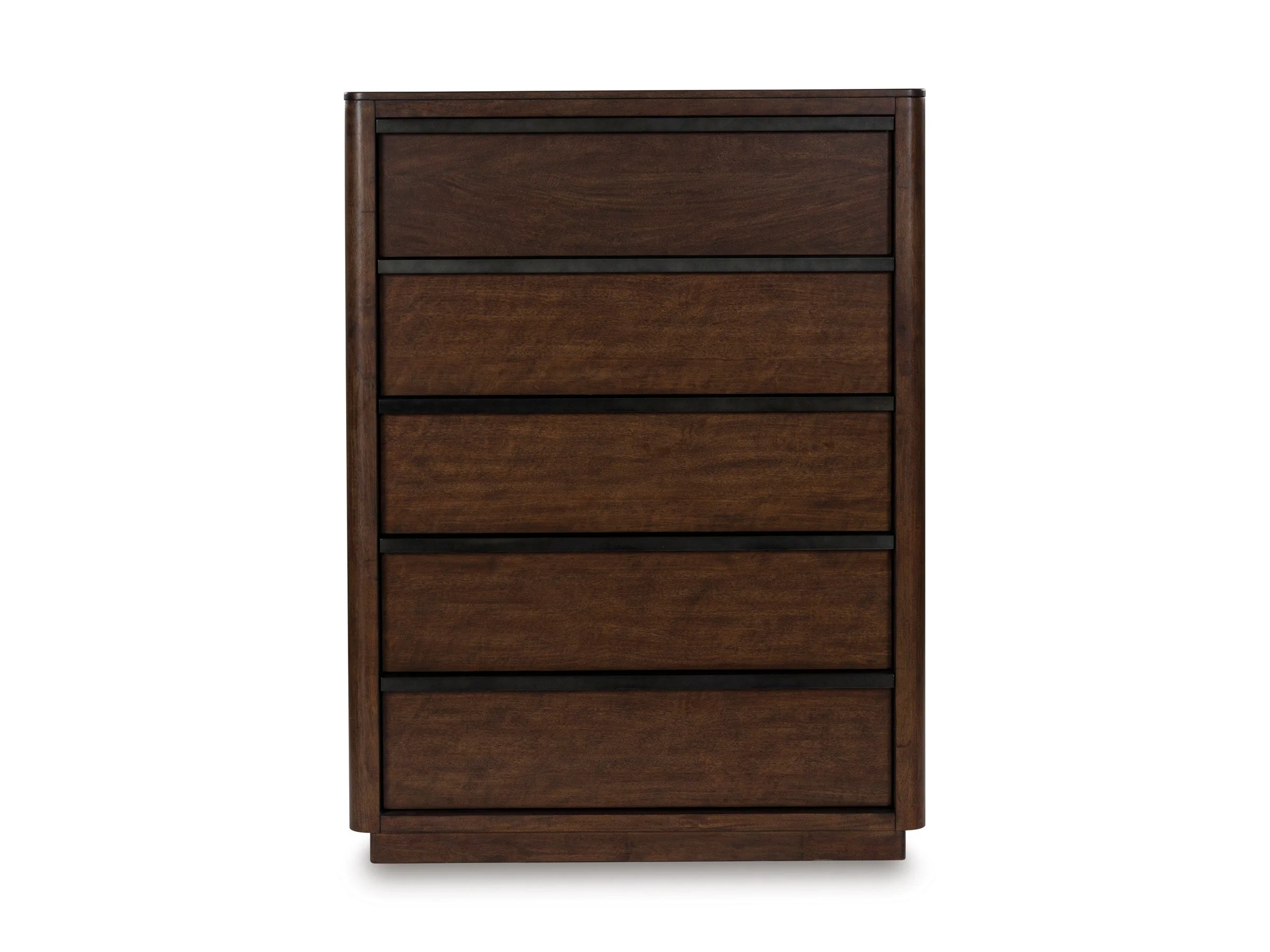 Dilenno Dark Brown Upholstered Panel Bedroom Set - Image 12