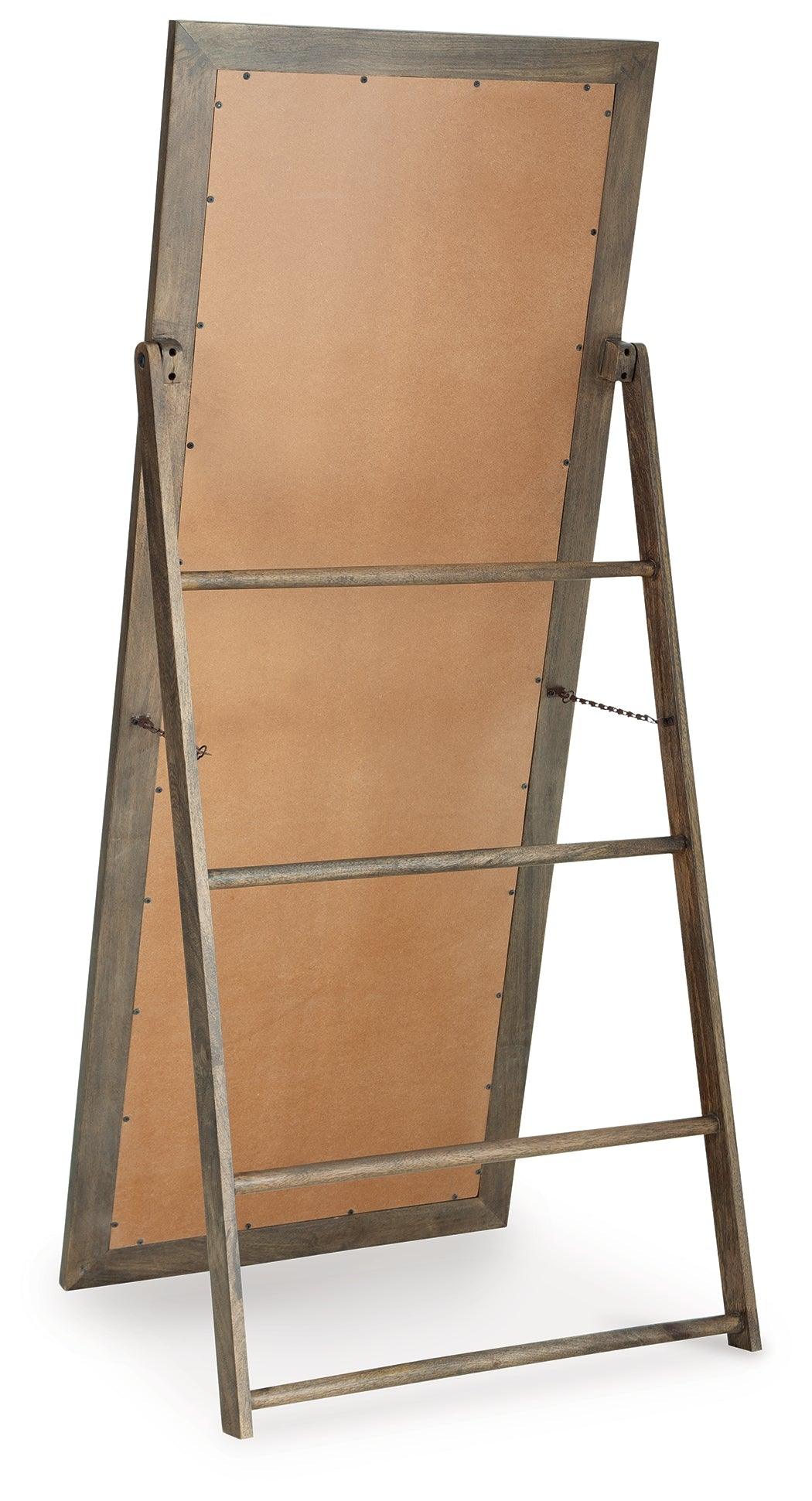 Dirkins Brown Floor Mirror - Image 5