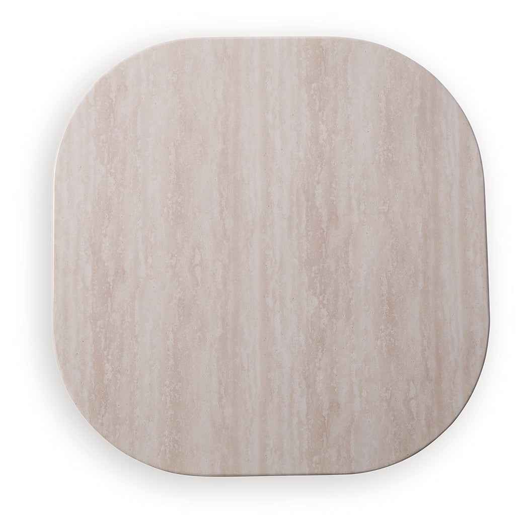 Dolan Creek Beige/Brown Square End Table - Image 4