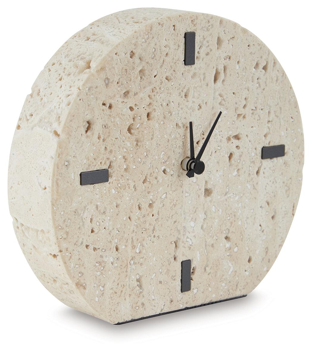 Donfordson Beige Table Clock - Image 2