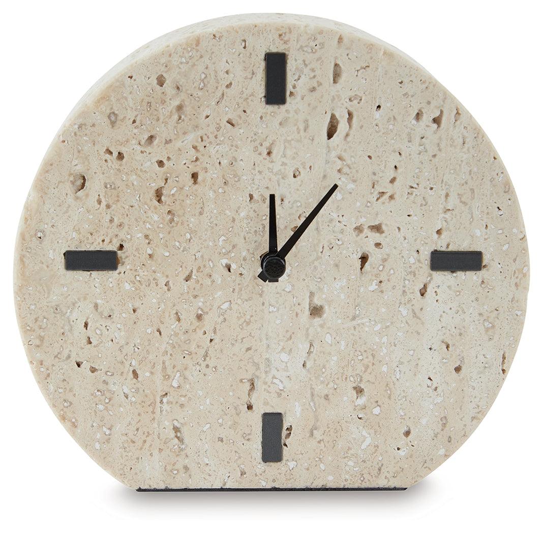 Donfordson Beige Table Clock - Image 3