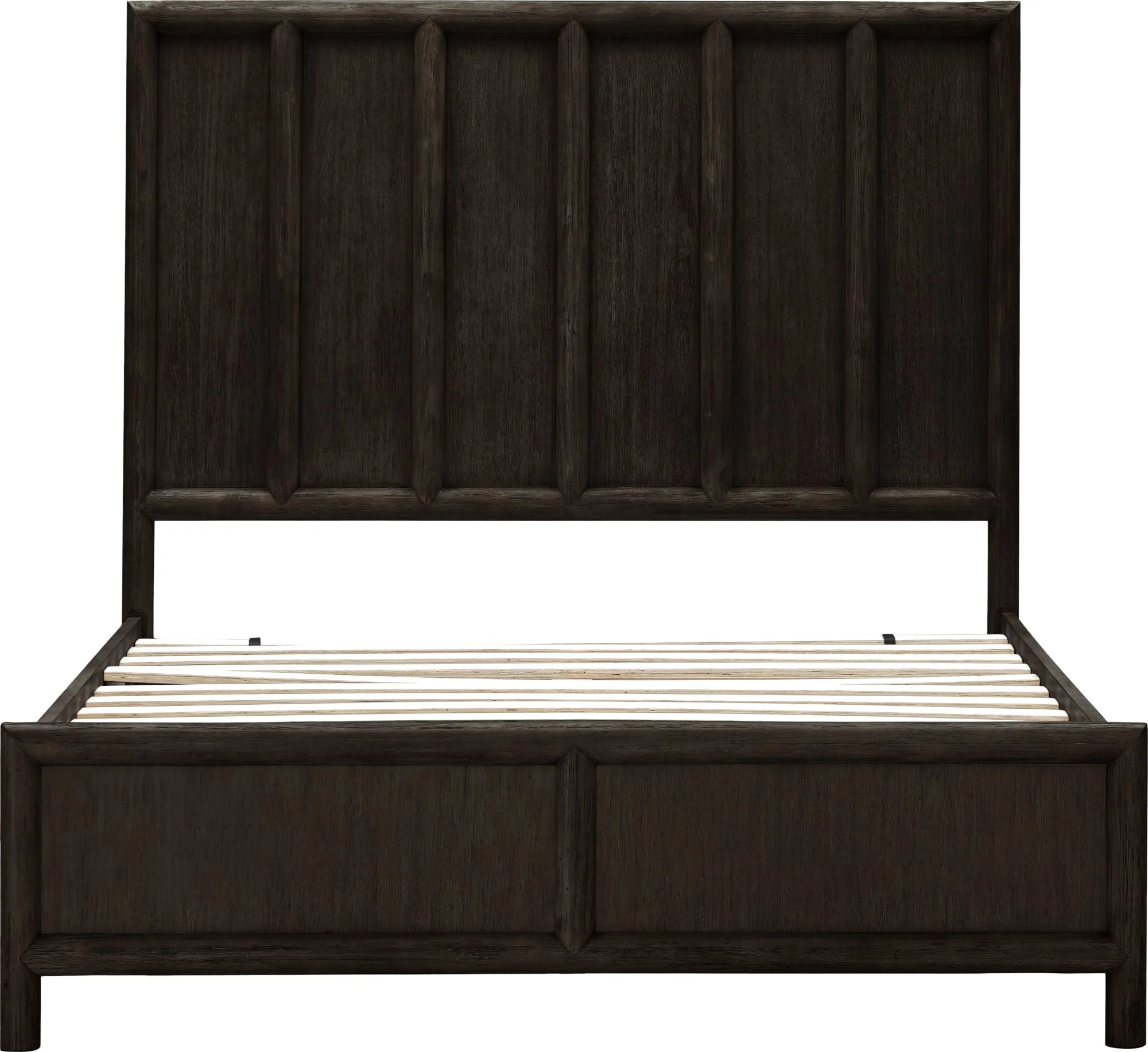 Dorsey Basalt Grey King Wooden Panel Bed - Image 5