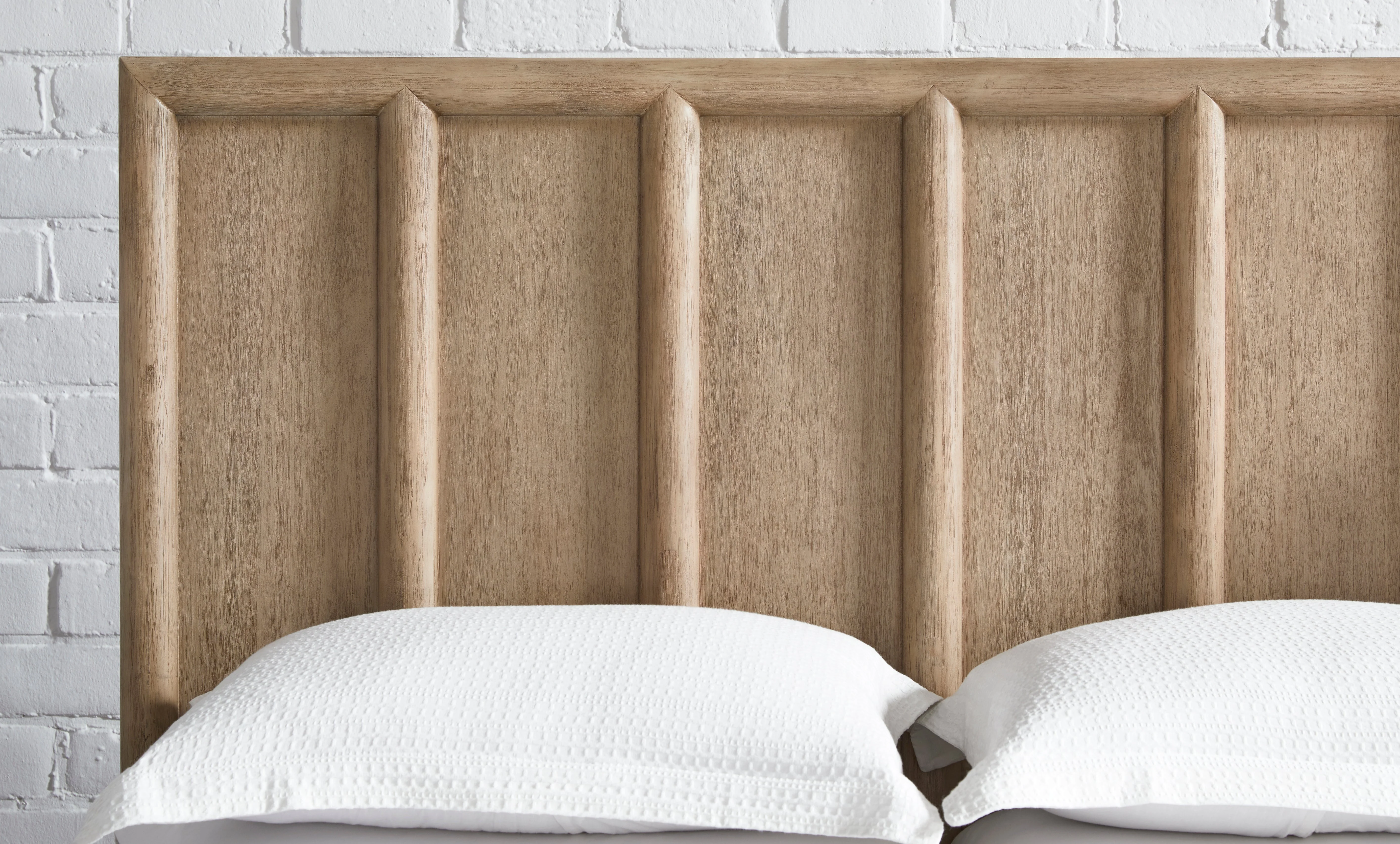 Dorsey Wooden Two Drawer Eastern King Storage Bed in Granola - Image 2