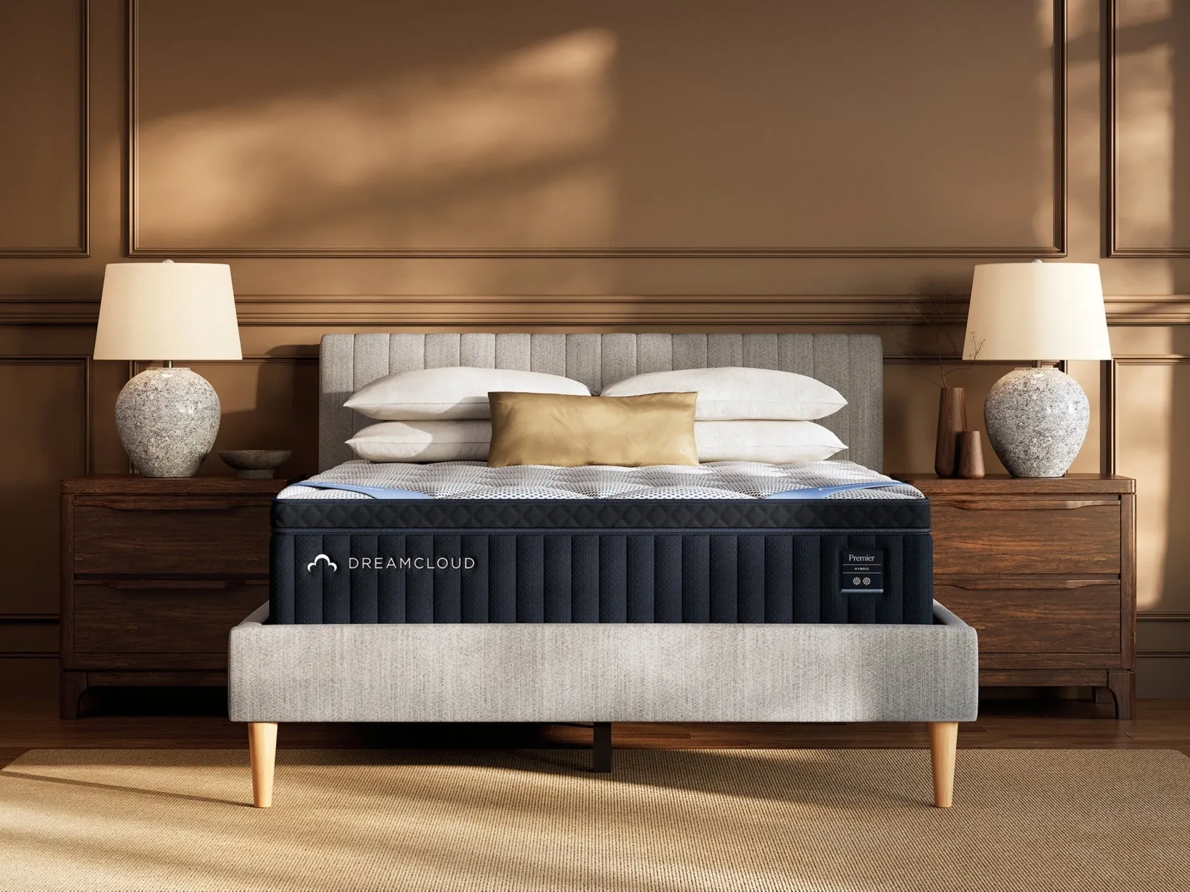 DreamCloud Premier Hybrid Medium White Full Mattress - Image 3