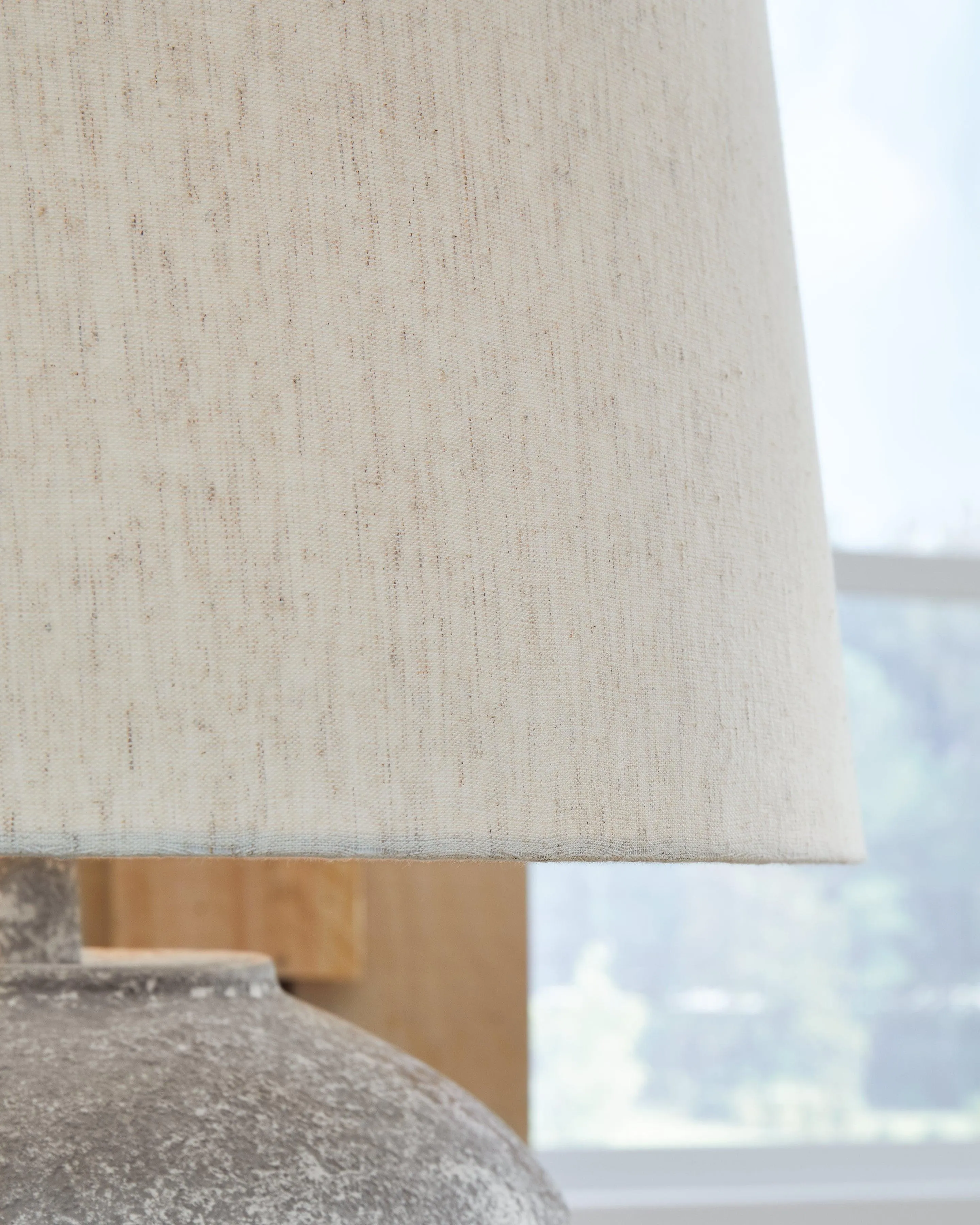 Dreward Distressed Gray Table Lamp - Image 2