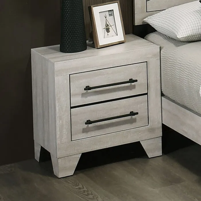 Dubuque Light Gray 4-Piece Queen Bedroom Set - Image 3
