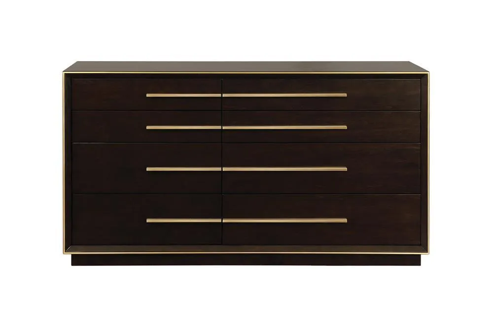 Durango Smoked Peppercorn 8-Drawer Dresser - Image 3