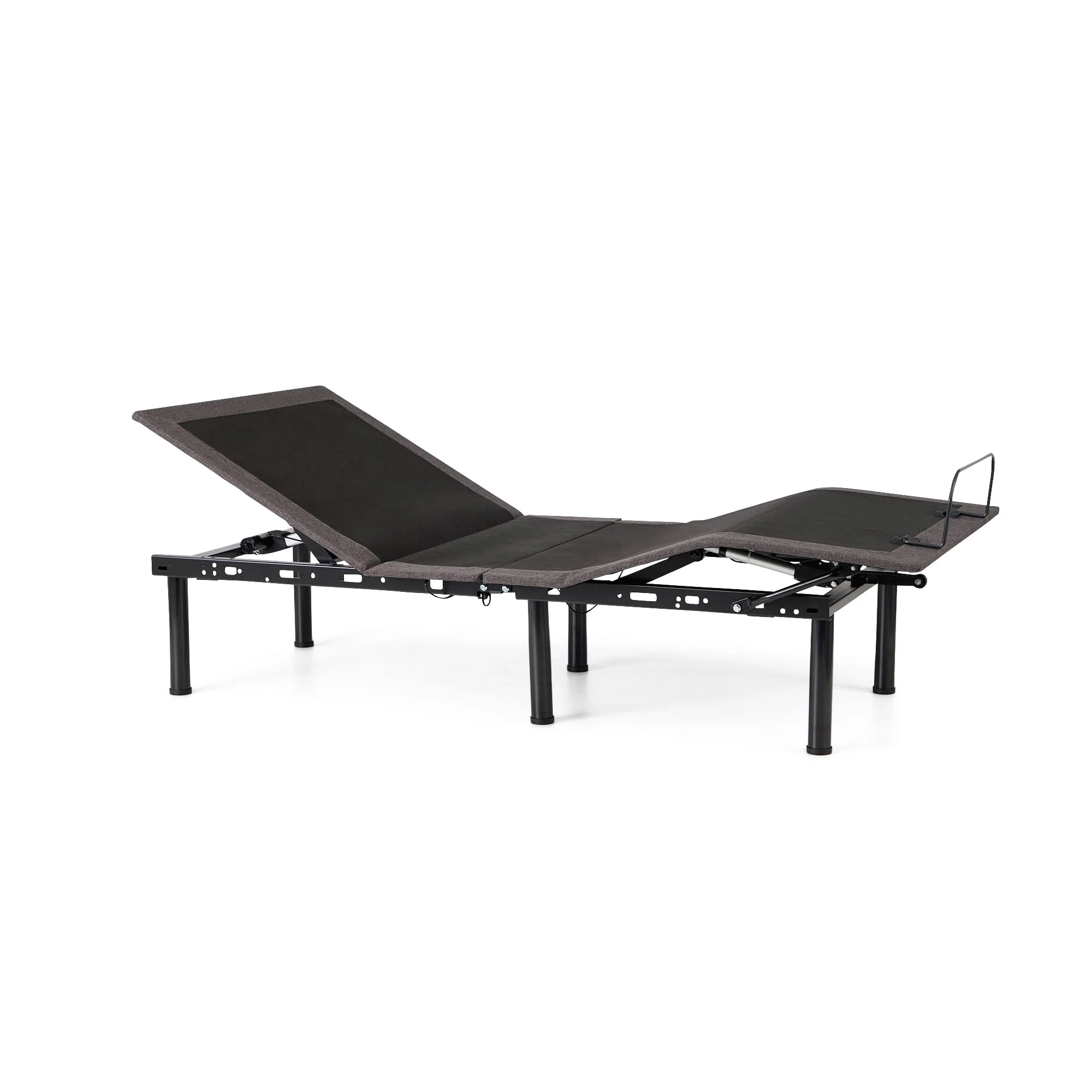 E255 Charcoal Twin XL Adjustable Bed Base - Image 2