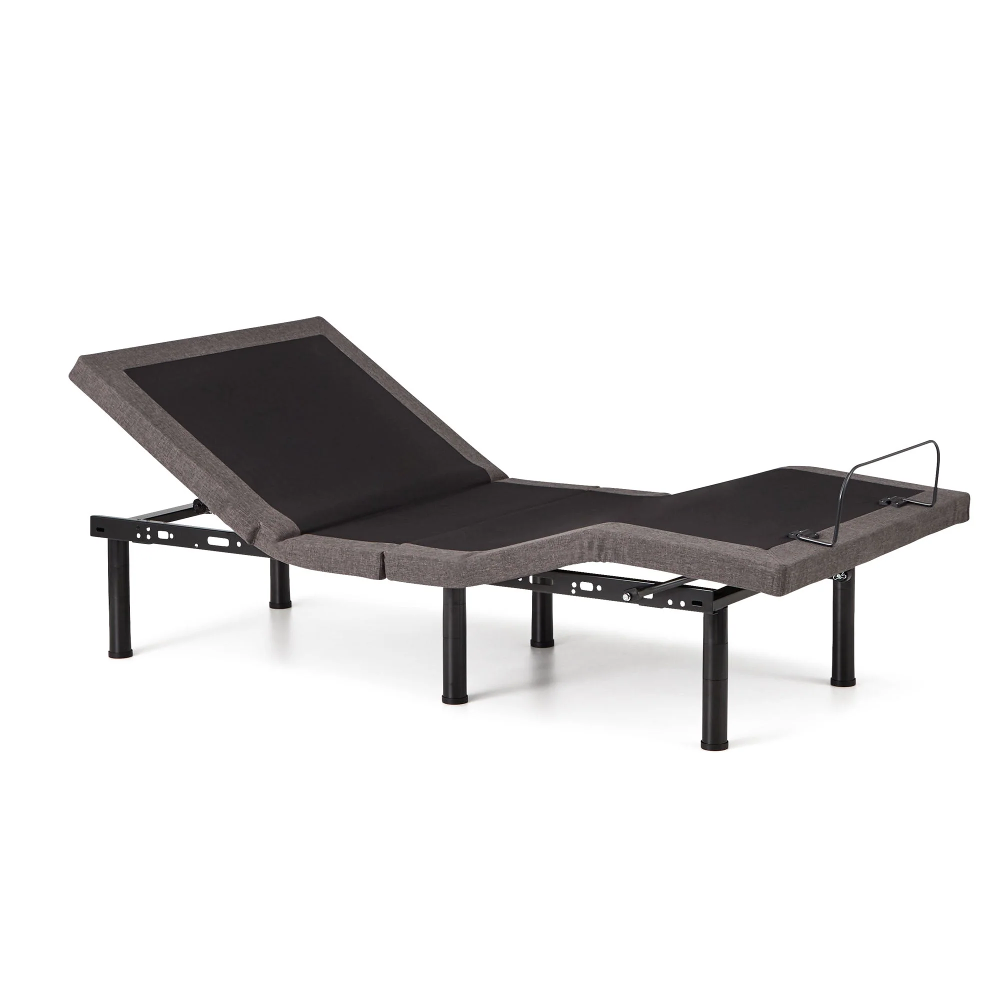 E455 Charcoal Twin XL Adjustable Bed Base - Image 2