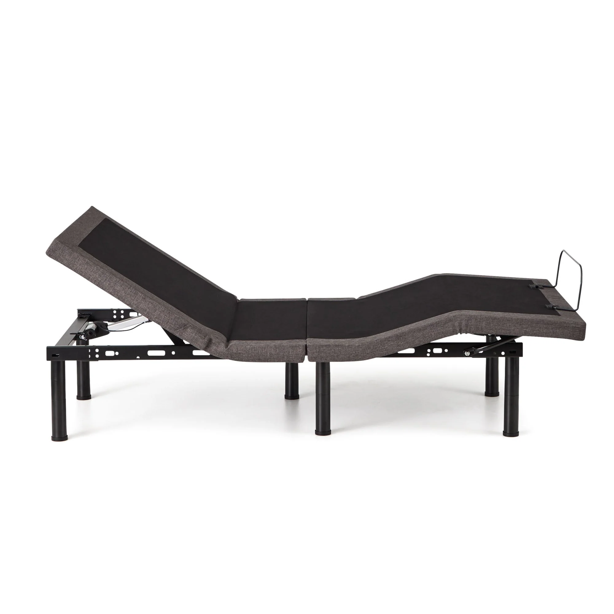 E455 Charcoal Twin XL Adjustable Bed Base - Image 3