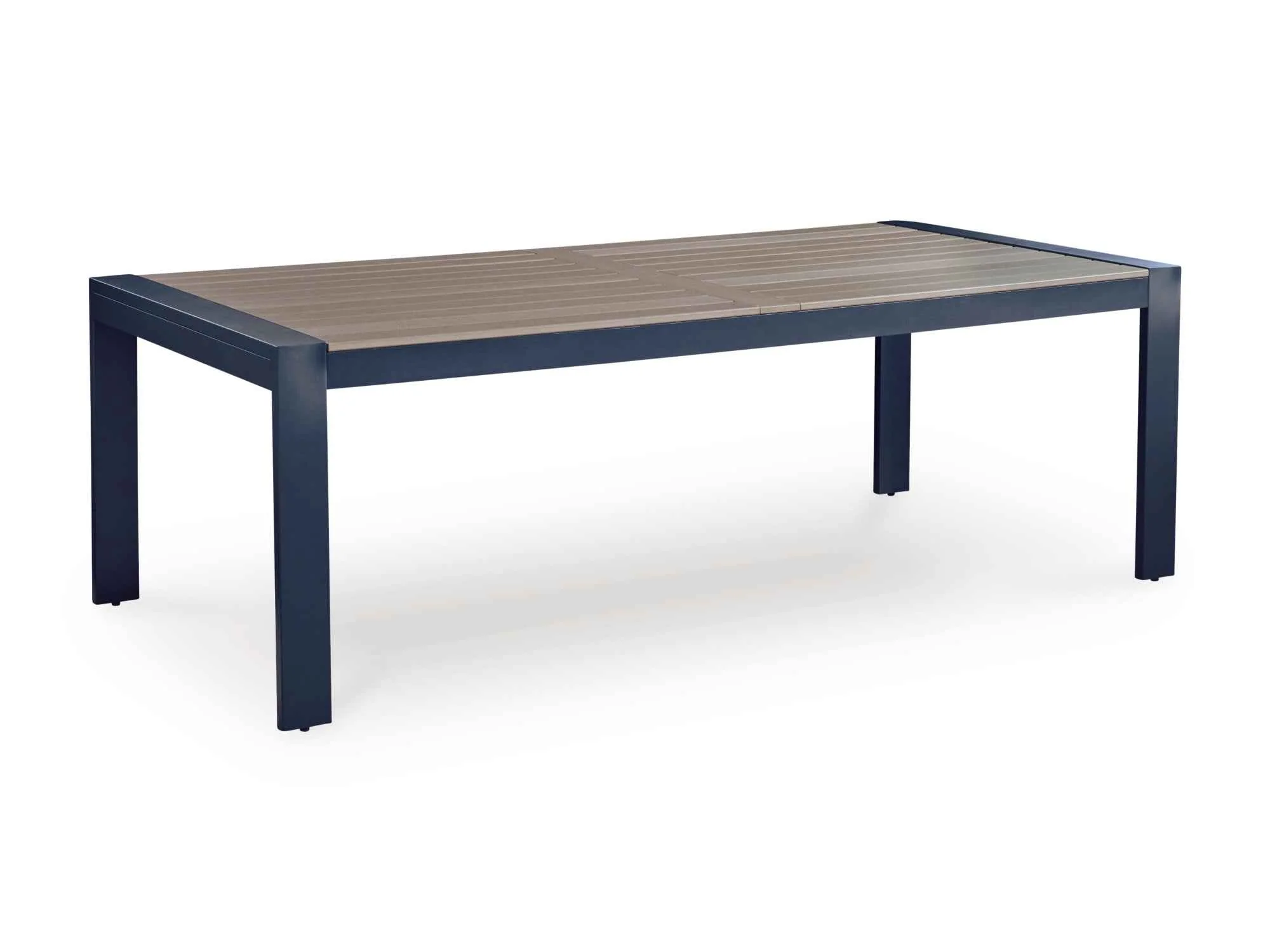 East Beach Navy Blue/Driftwood Outdoor Dining Table and 6 Chairs - Image 6