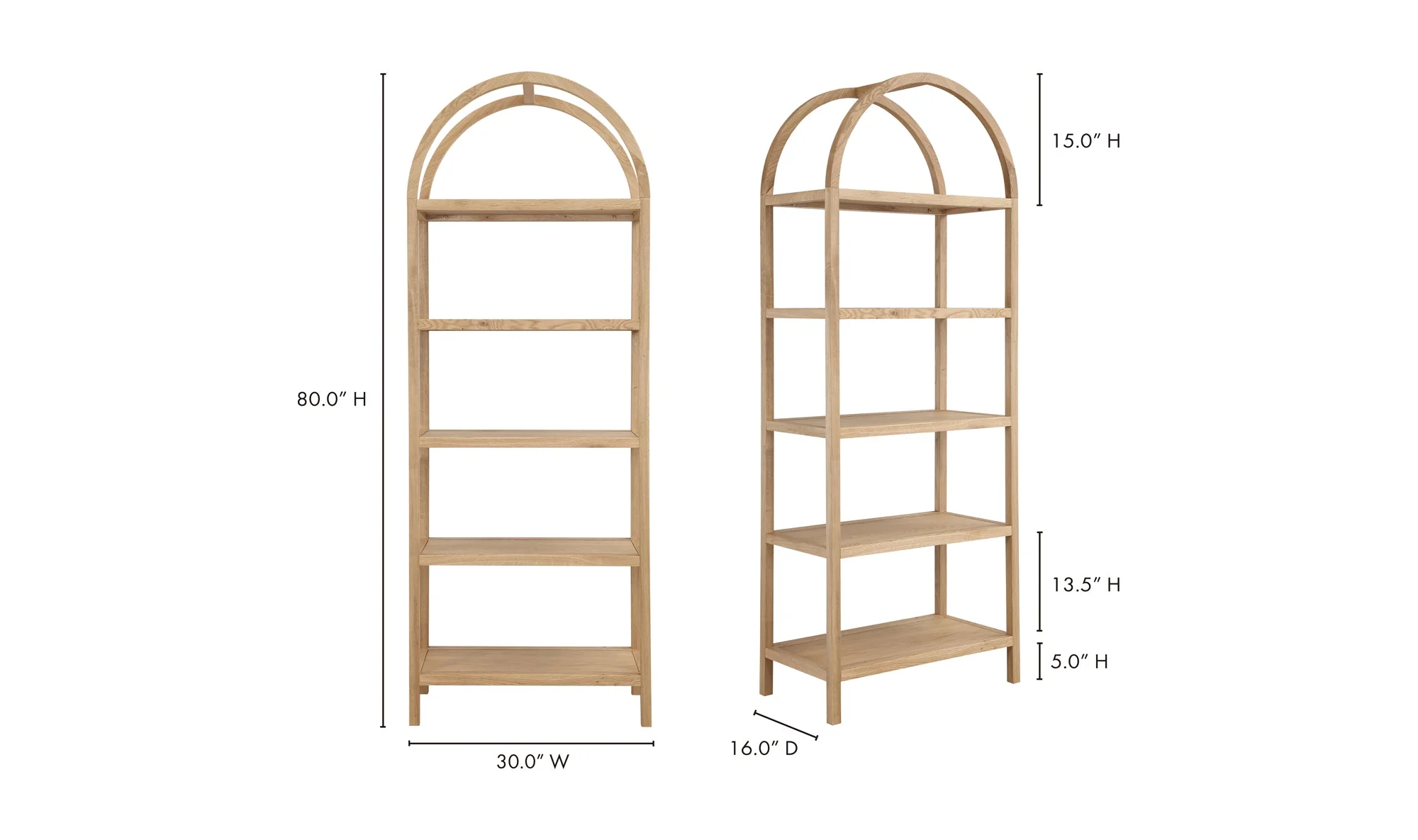 Eero Bookcase Natural - Image 11