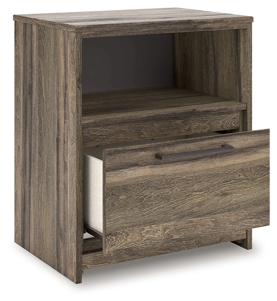 Elbrim Brown King Panel Storage Bedroom Set with Dresser and Nightstand - Image 18