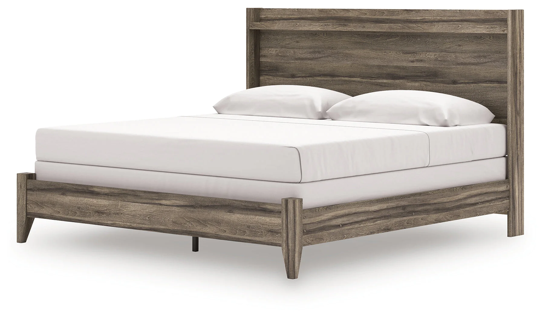 Elbrim Brown LED Panel Bedroom Set - Image 4