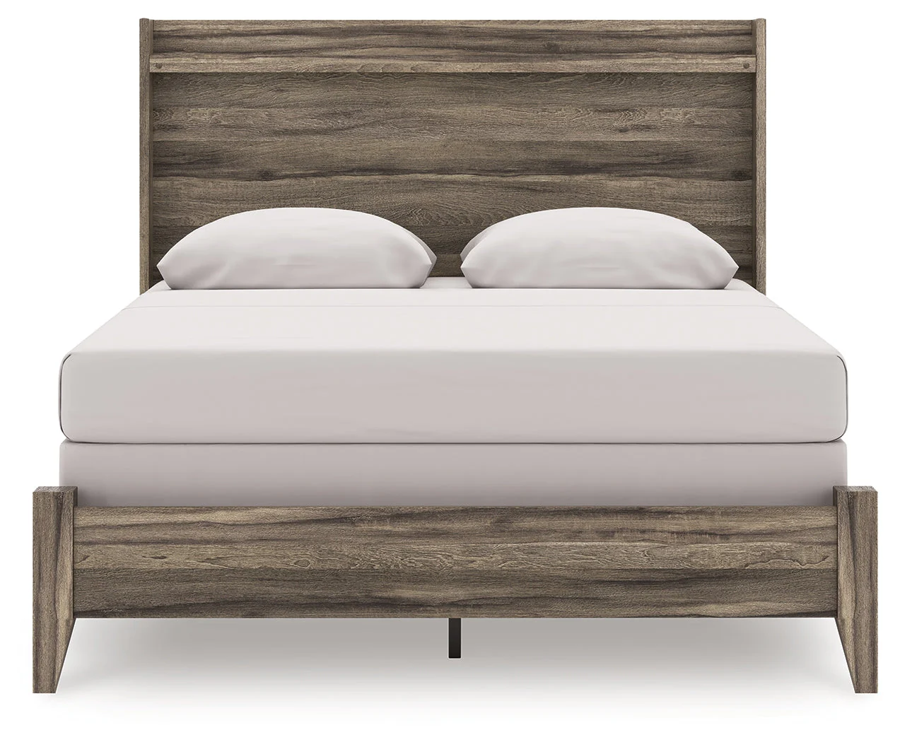 Elbrim Brown Queen Panel Bed - Image 5
