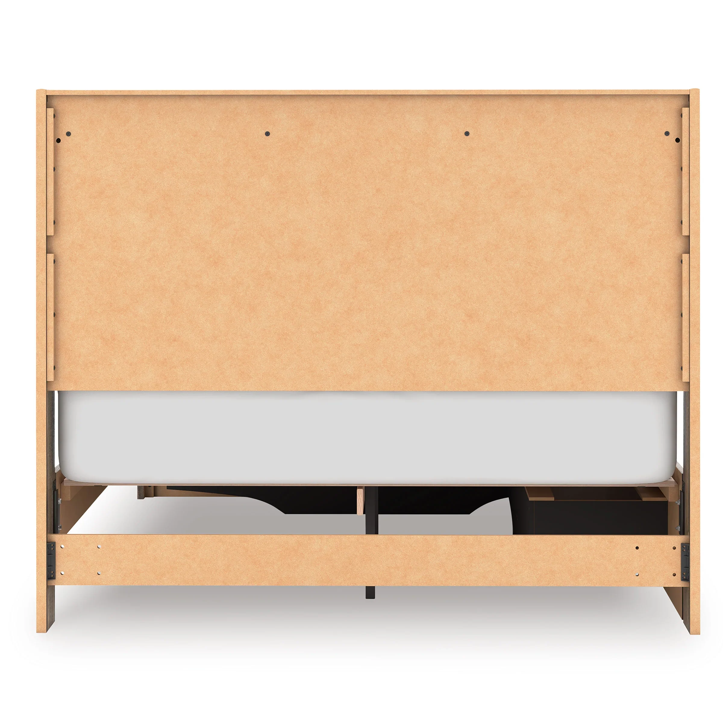Elbrim Brown Queen Platform Storage Bed - Image 8