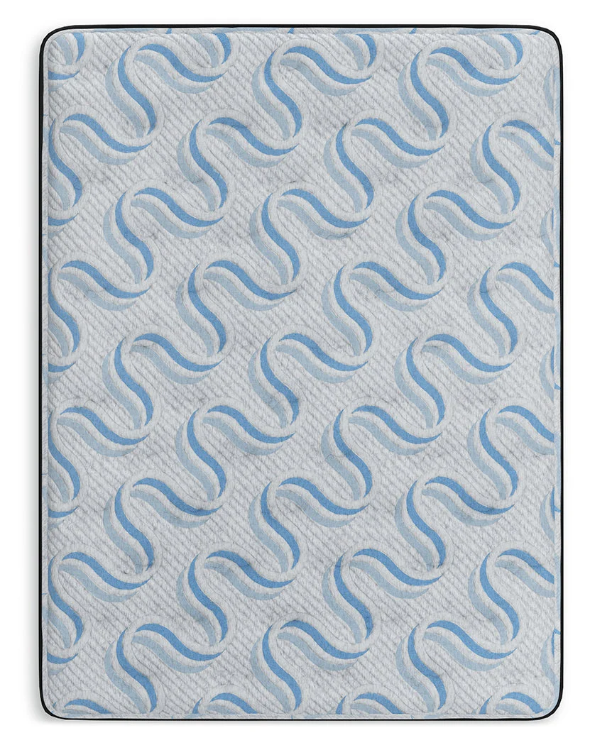 Elite Springs Firm Gray/Blue Full Mattress - Image 4