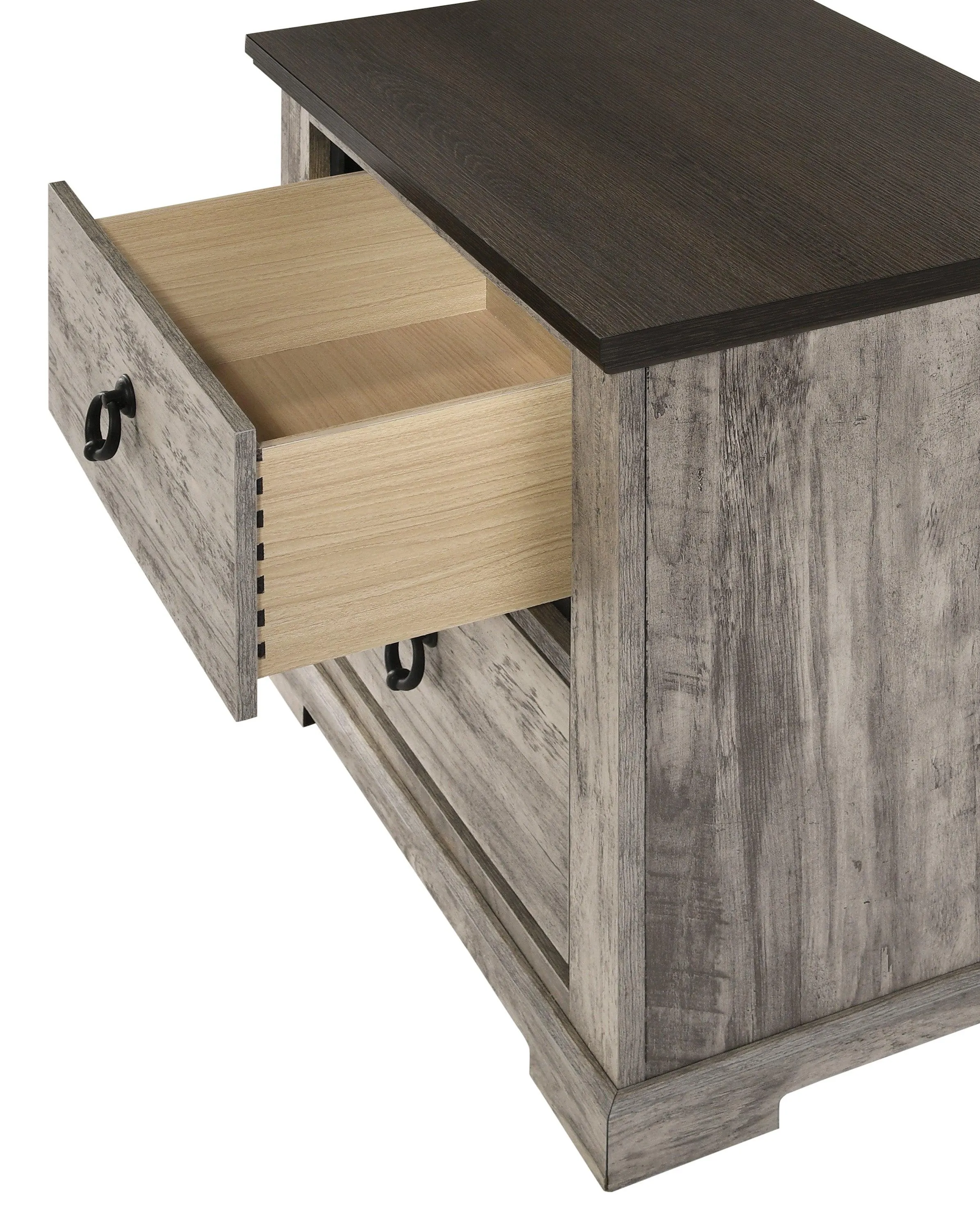 Ella-Mae Beige and Brown Poster Bedroom Set - Image 4