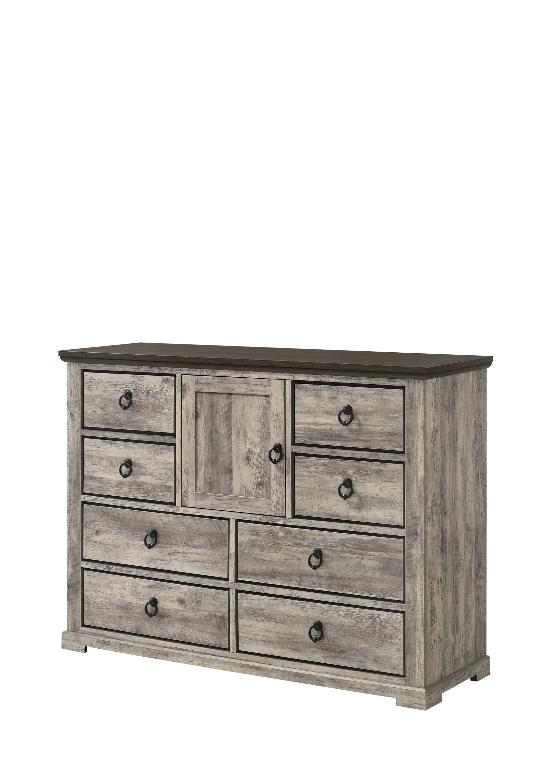 Ella-Mae Beige and Brown Poster Bedroom Set - Image 7